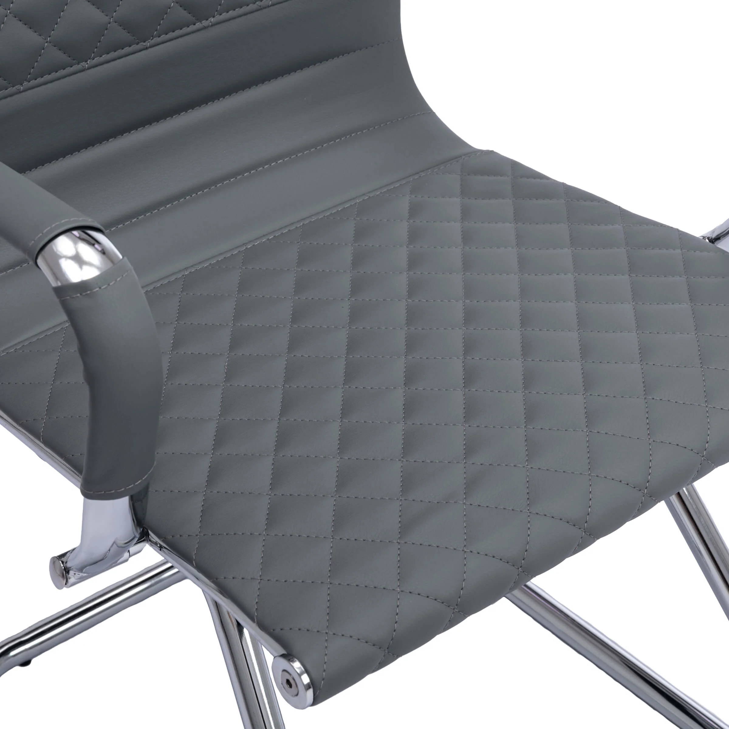 Metal Base Office Guest Chairs Set of 2 - 302OC - Image 15