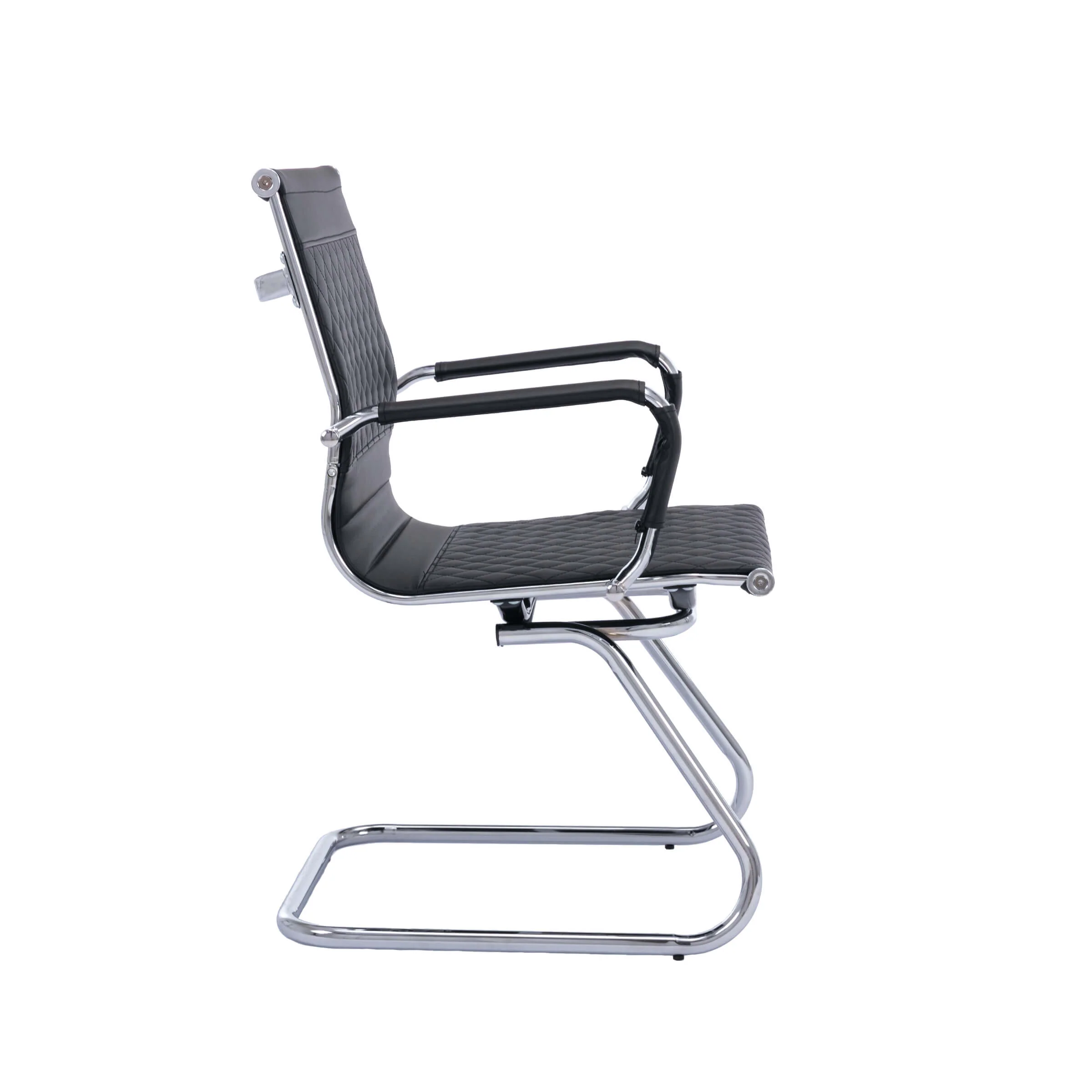 Metal Base Office Guest Chairs Set of 2 - 302OC - Image 3