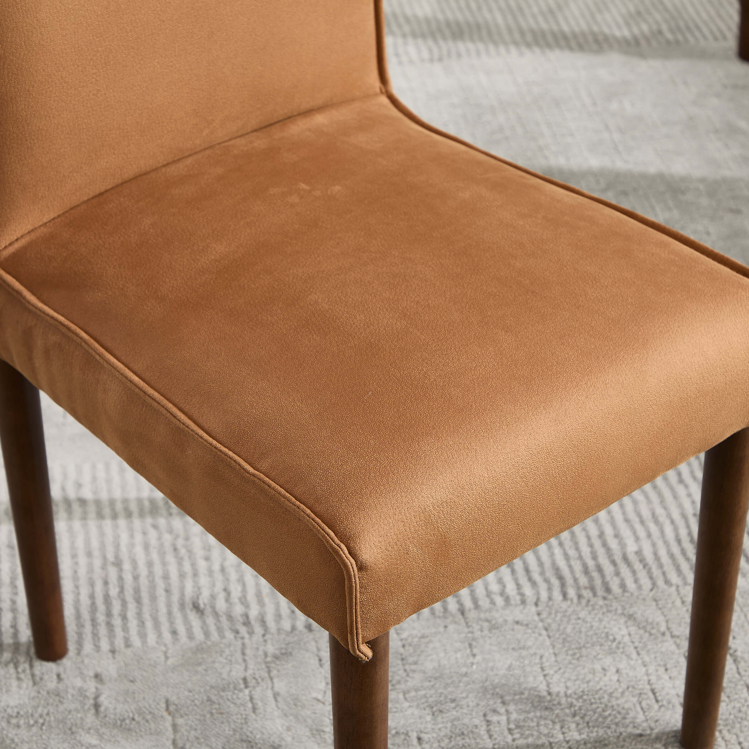 Modern Dining Chairs with Wooden Legs Set of 2 - 6322DC - Image 15