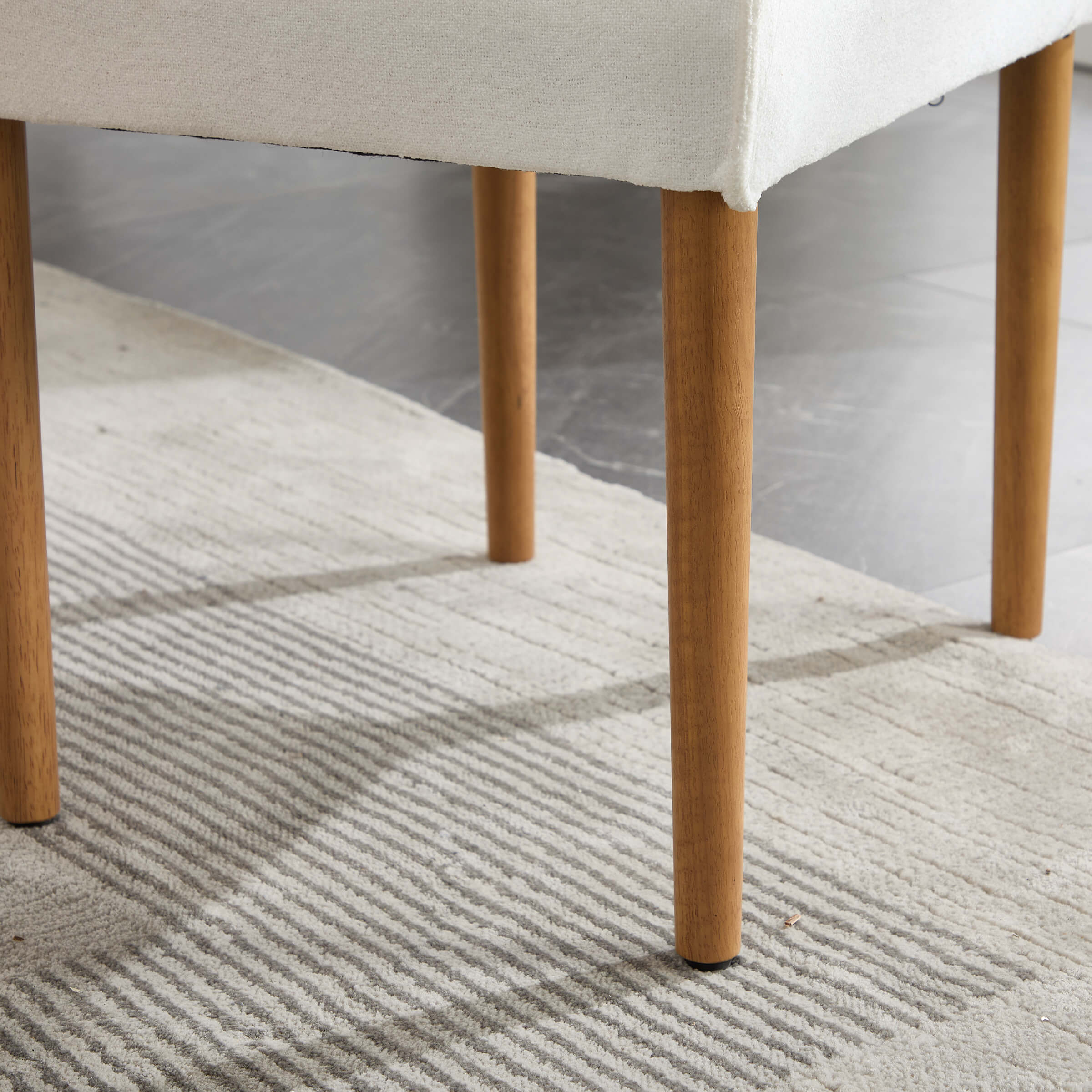 Modern Dining Chairs with Wooden Legs Set of 2 - 6322DC - Image 8
