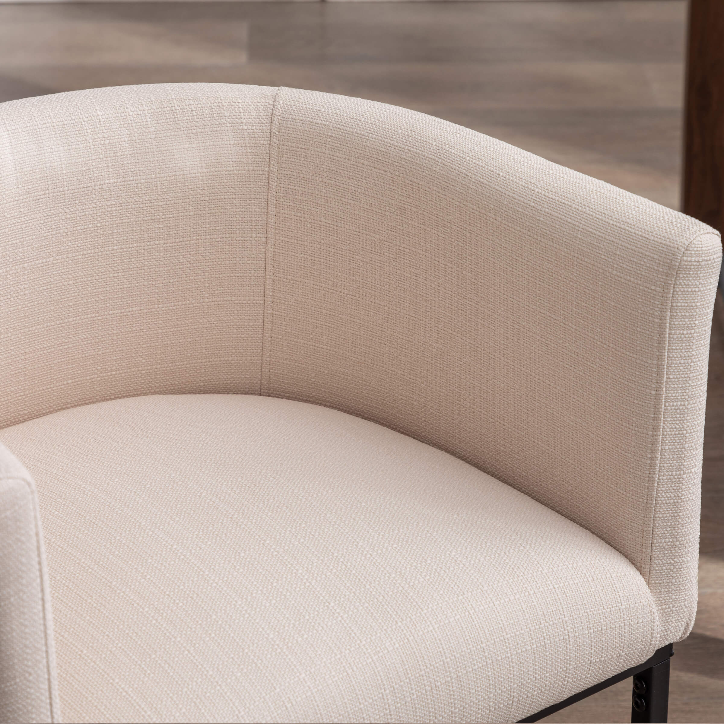Barrel Back Upholstered Dining Chair 1PCS - 1869DC - Image 12