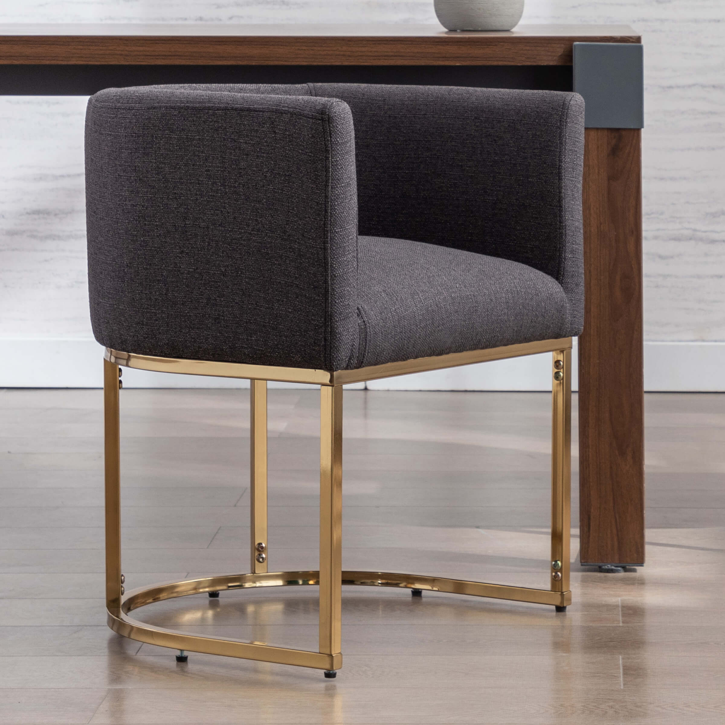 Barrel Back Upholstered Dining Chair 1PCS - 1869DC - Image 18