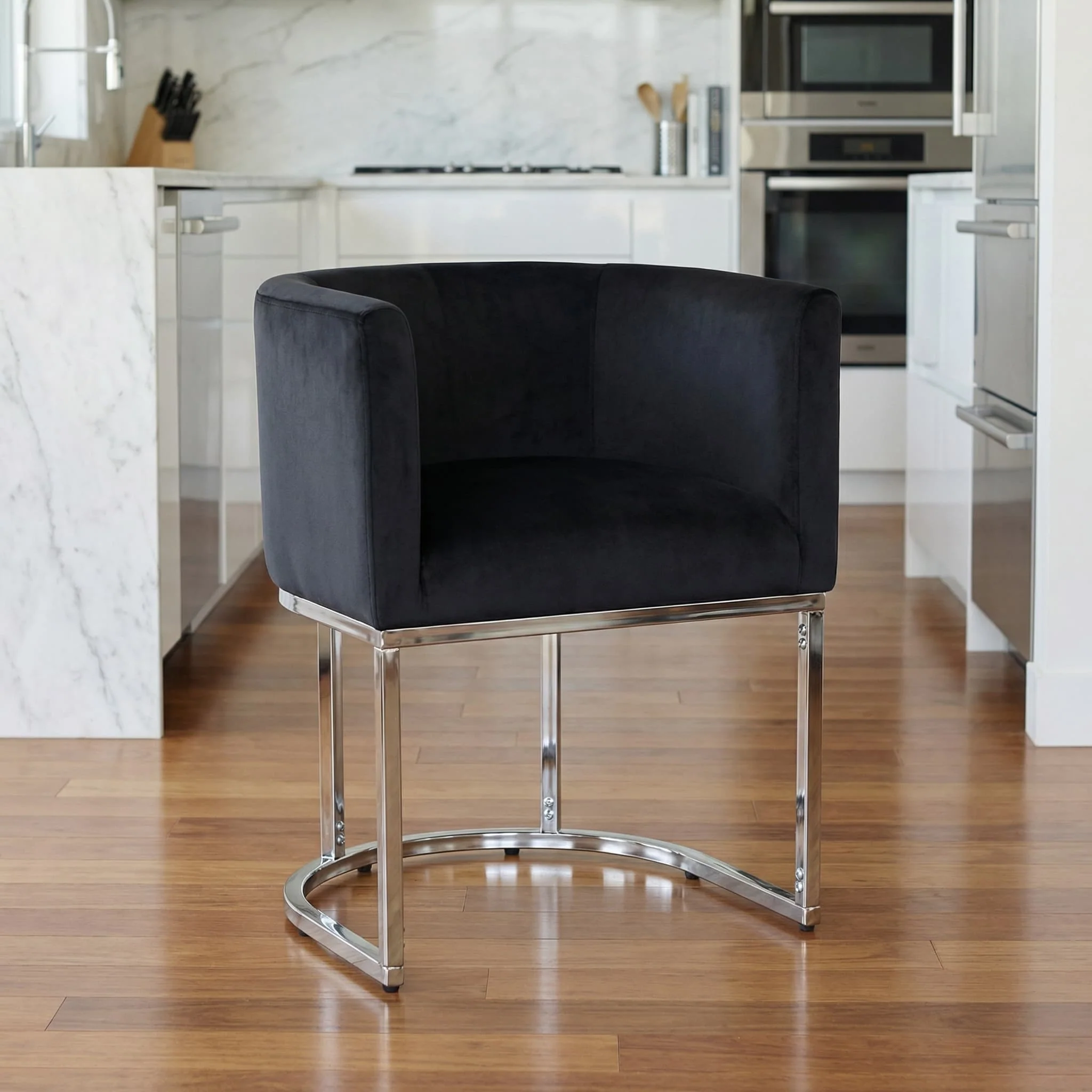 Barrel Back Upholstered Dining Chair 1PCS - 1869DC - Image 24