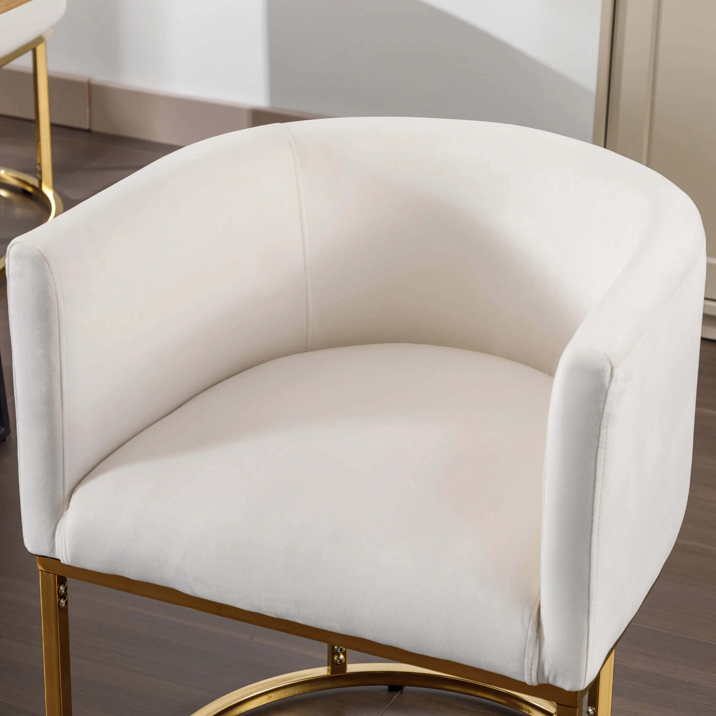 Barrel Back Upholstered Dining Chair 1PCS - 1869DC - Image 43