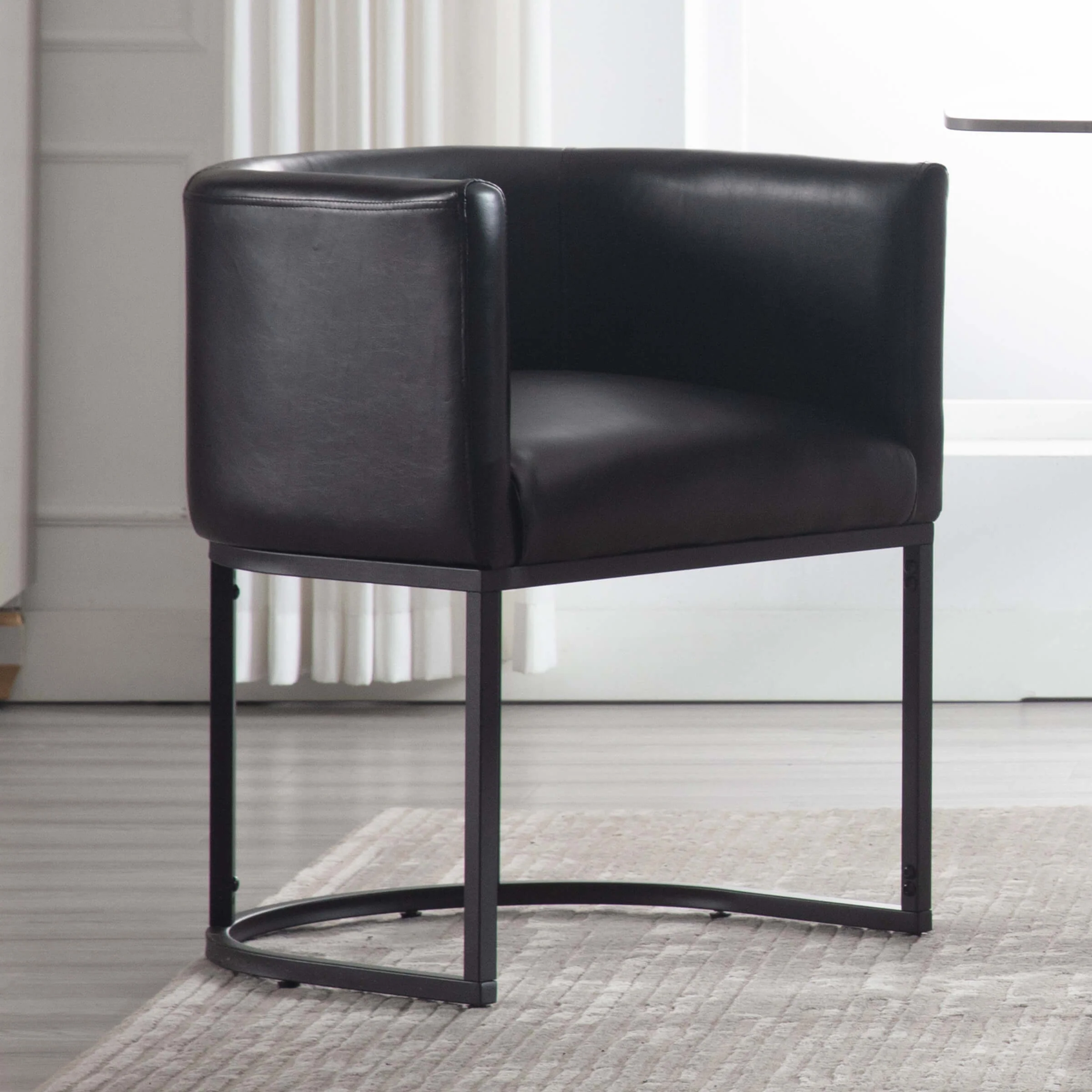 Barrel Back Upholstered Dining Chair 1PCS - 1869DC - Image 47