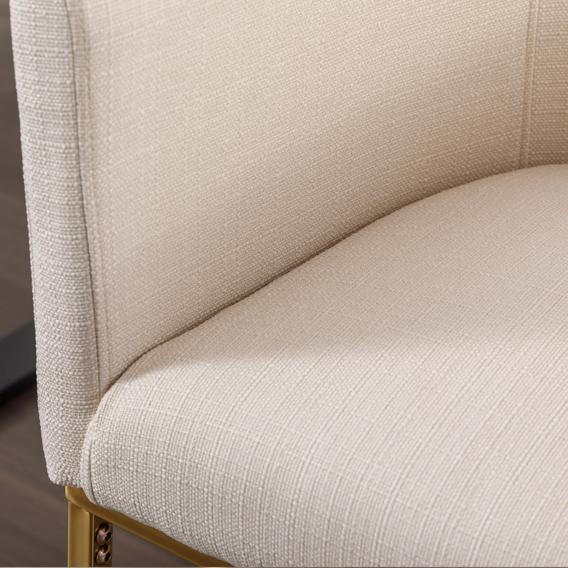 Barrel Back Upholstered Dining Chair 1PCS - 1869DC - Image 6