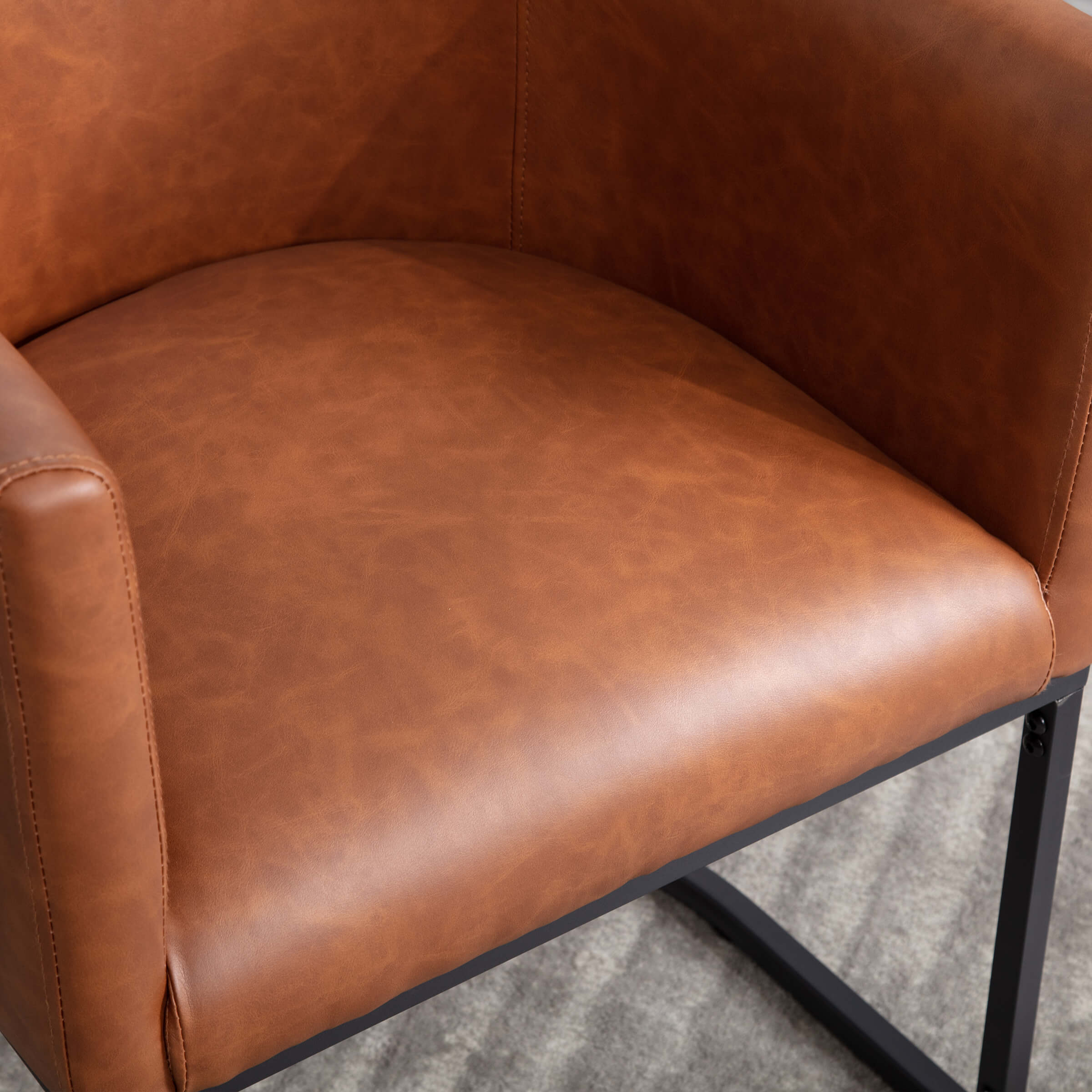 Barrel Back Upholstered Dining Chair 1PCS - 1869DC - Image 67