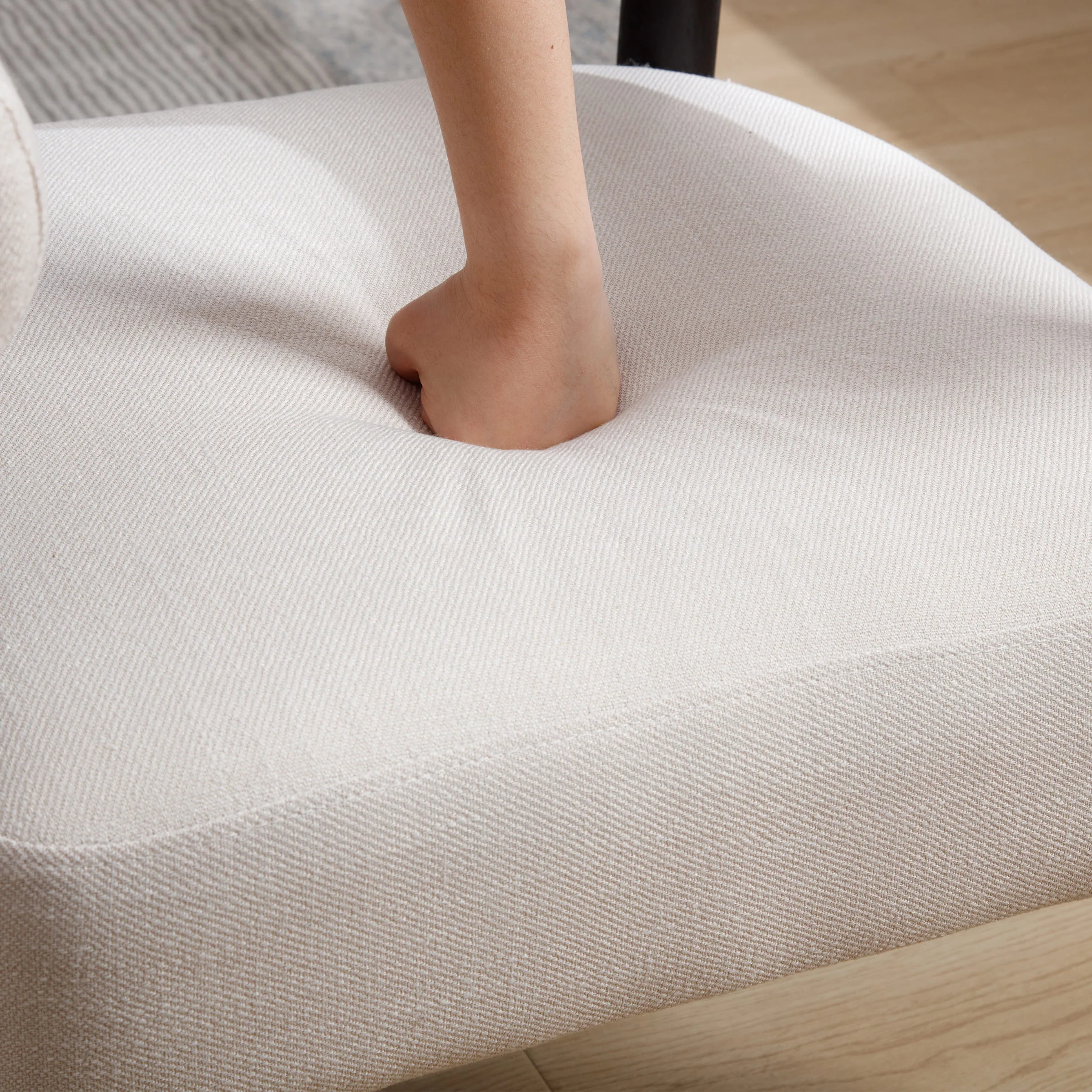 Modern Upholstered Accent Chair 1 PCS - 3934AC - Image 6