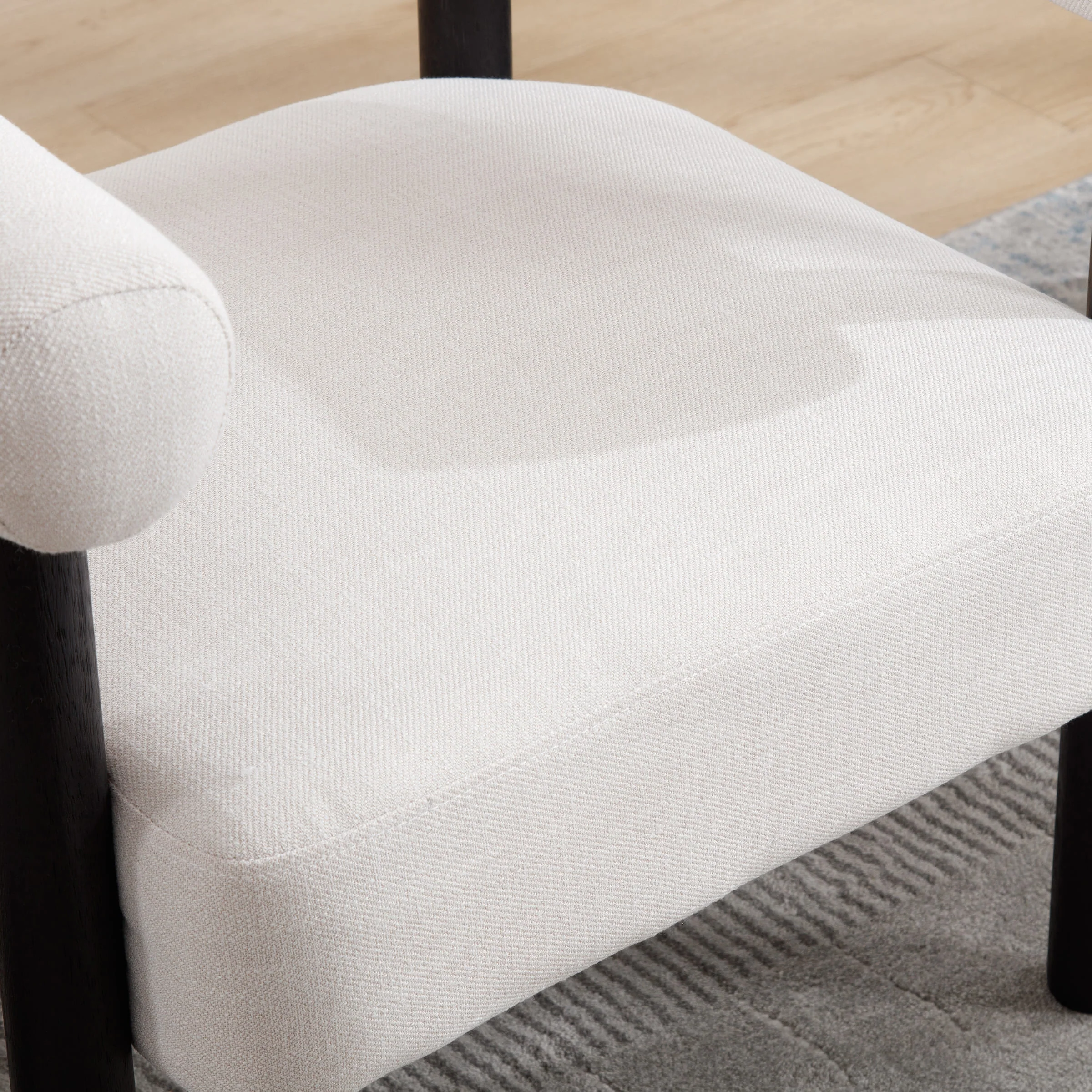 Modern Upholstered Accent Chair 1 PCS - 3934AC - Image 7
