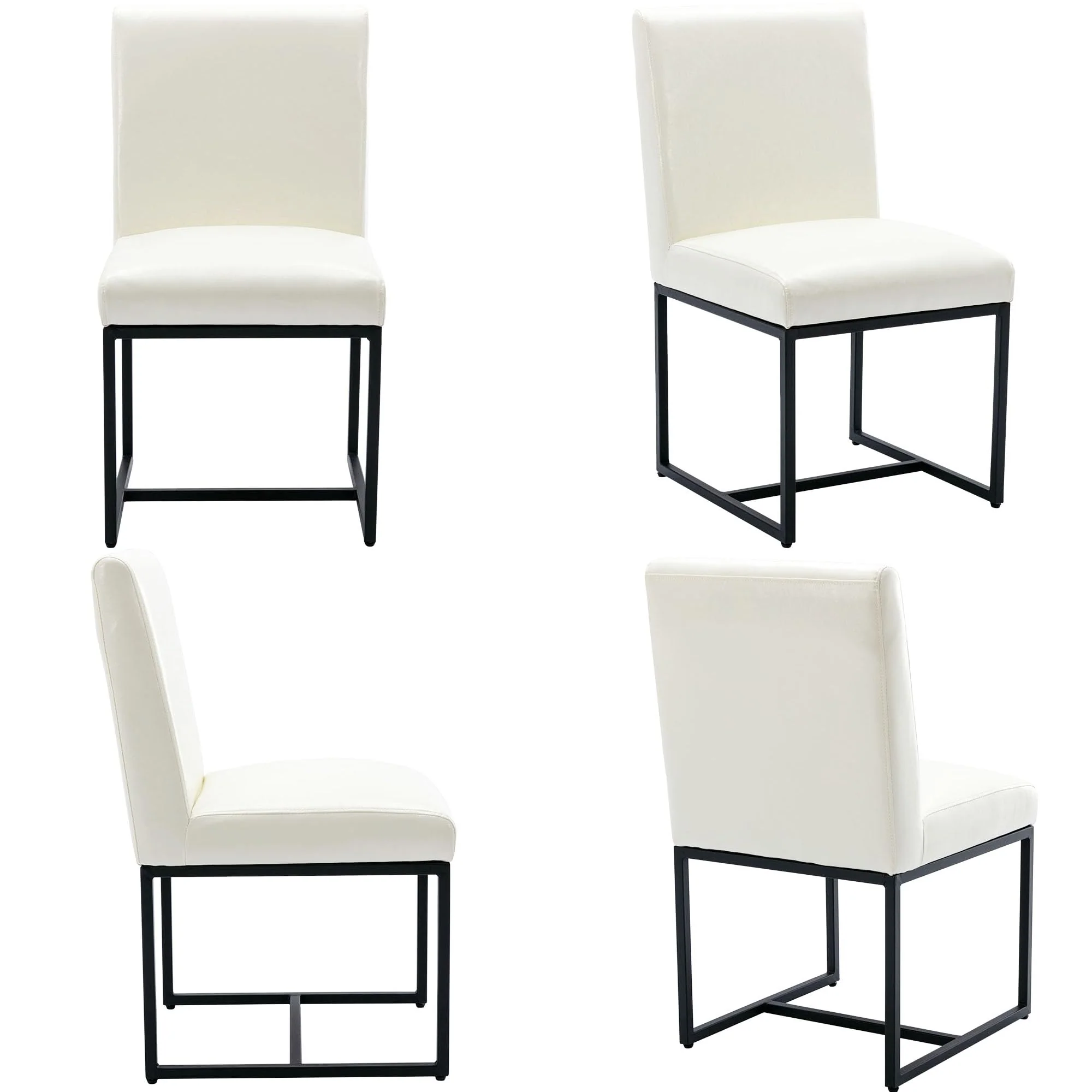 Modern Upholstered Dining Chairs Set of 2 - 1488DC - Image 11