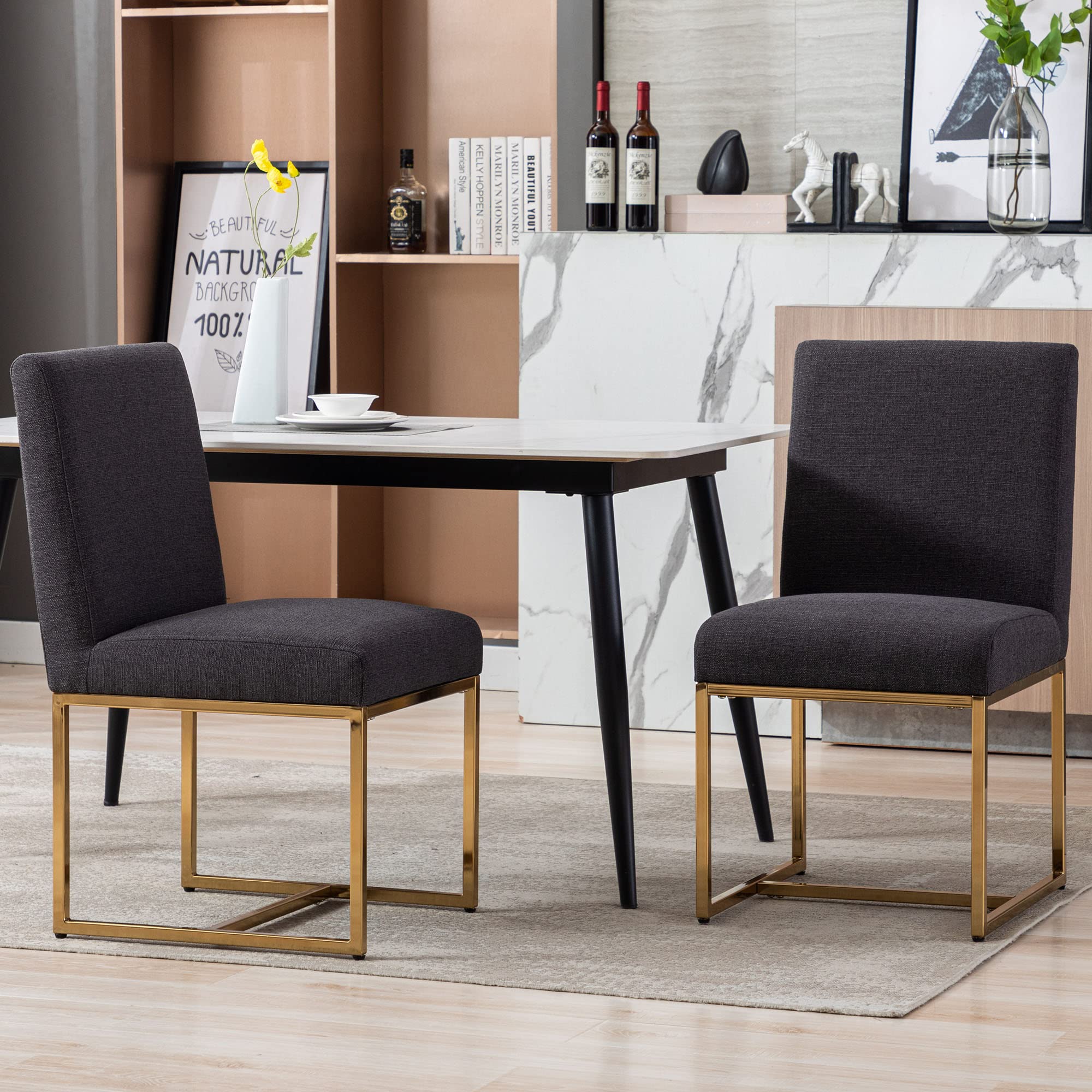 Modern Upholstered Dining Chairs Set of 2 - 1488DC - Image 12