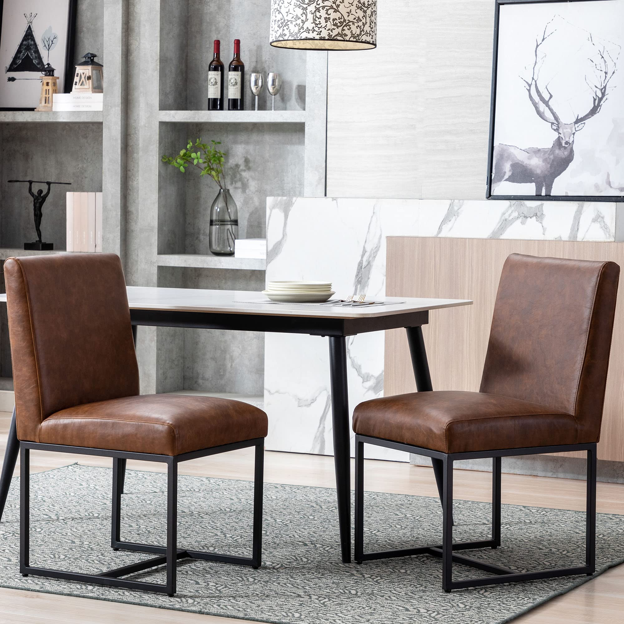 Modern Upholstered Dining Chairs Set of 2 - 1488DC - Image 20