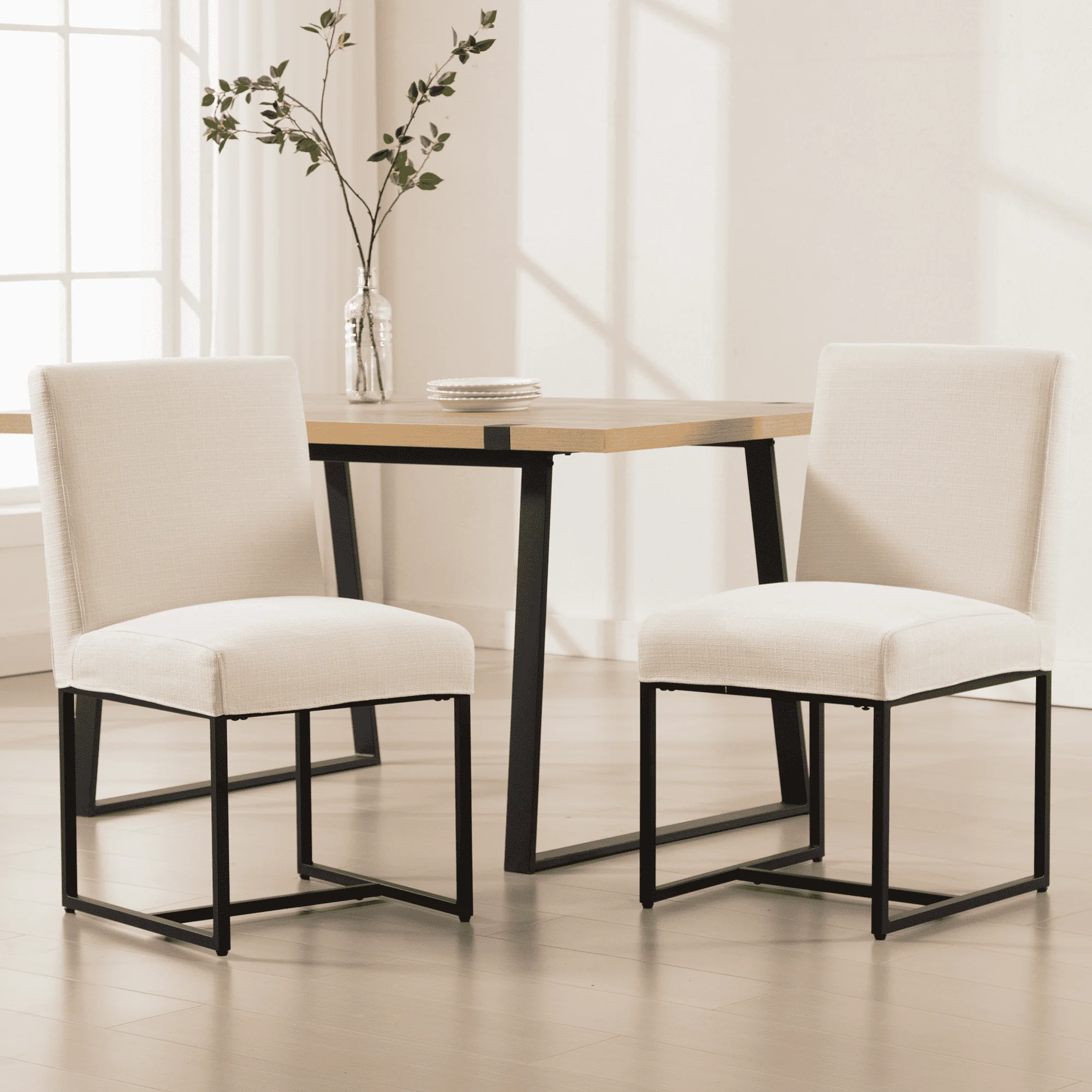 Modern Upholstered Dining Chairs Set of 2 - 1488DC - Image 24