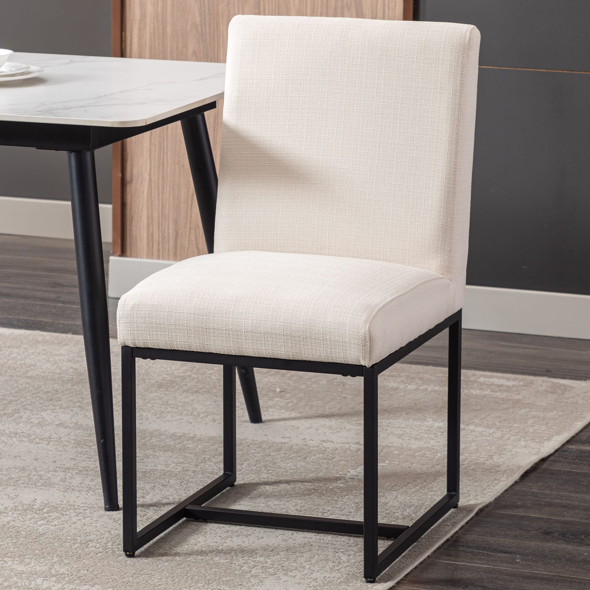 Modern Upholstered Dining Chairs Set of 2 - 1488DC - Image 3