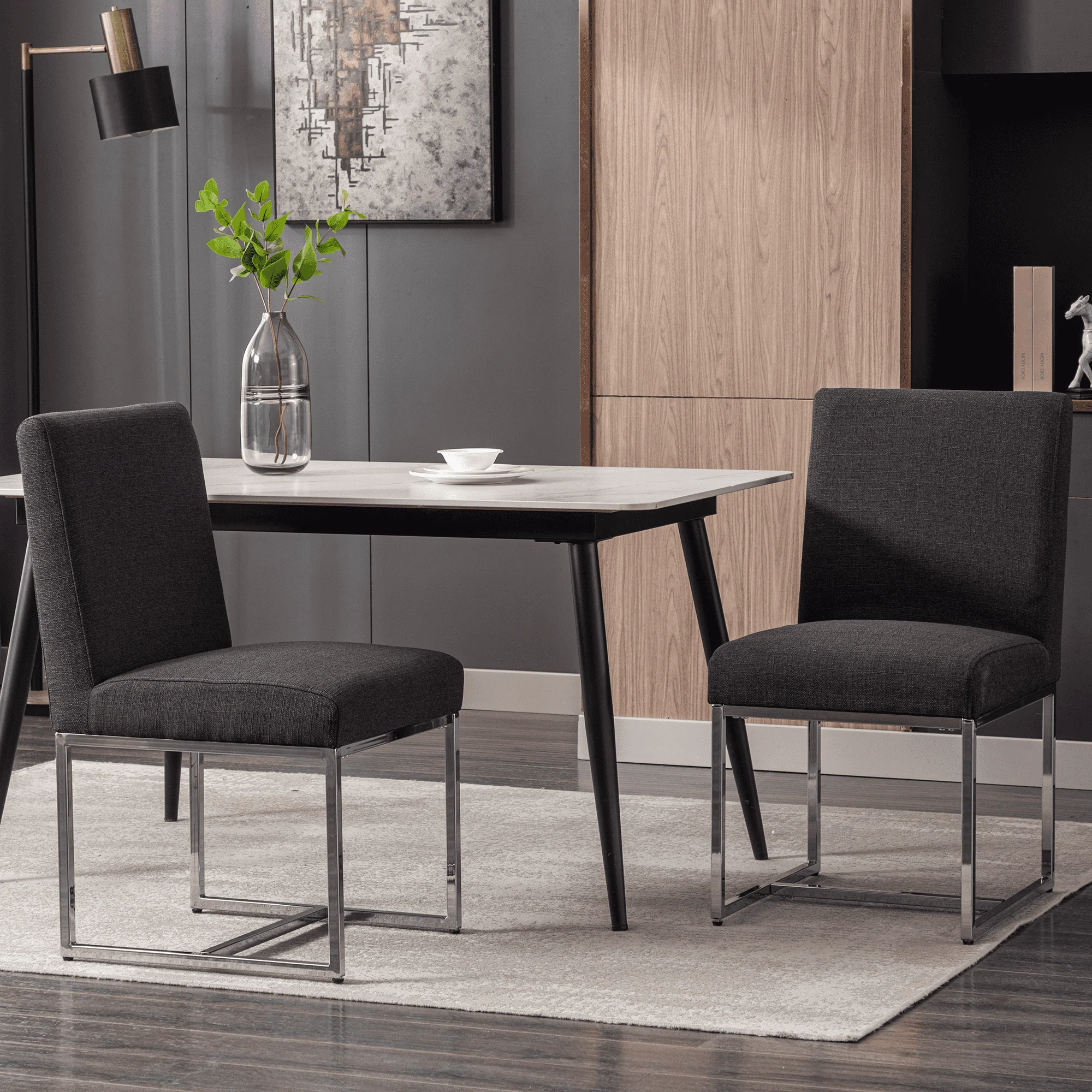 Modern Upholstered Dining Chairs Set of 2 - 1488DC - Image 36
