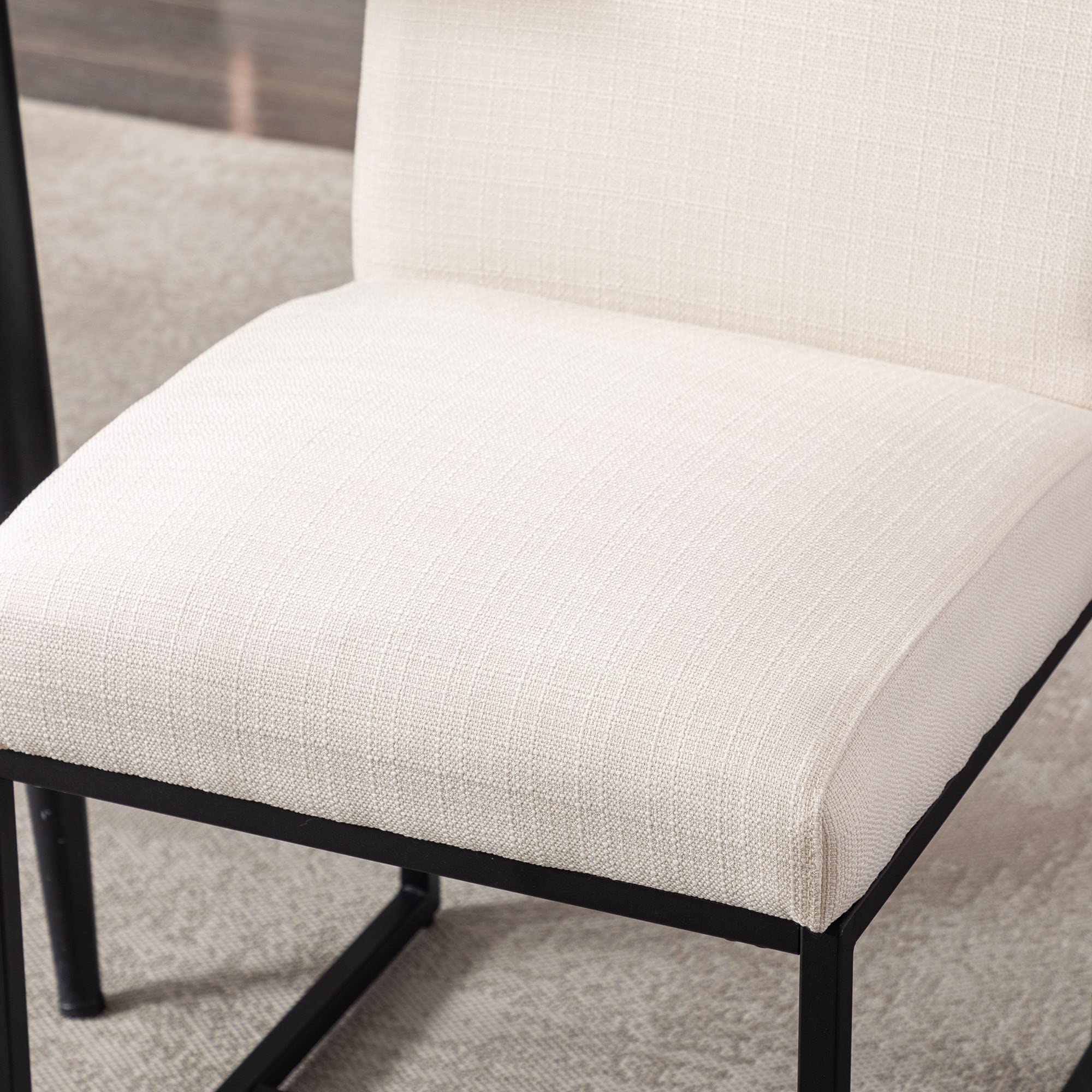 Modern Upholstered Dining Chairs Set of 2 - 1488DC - Image 4