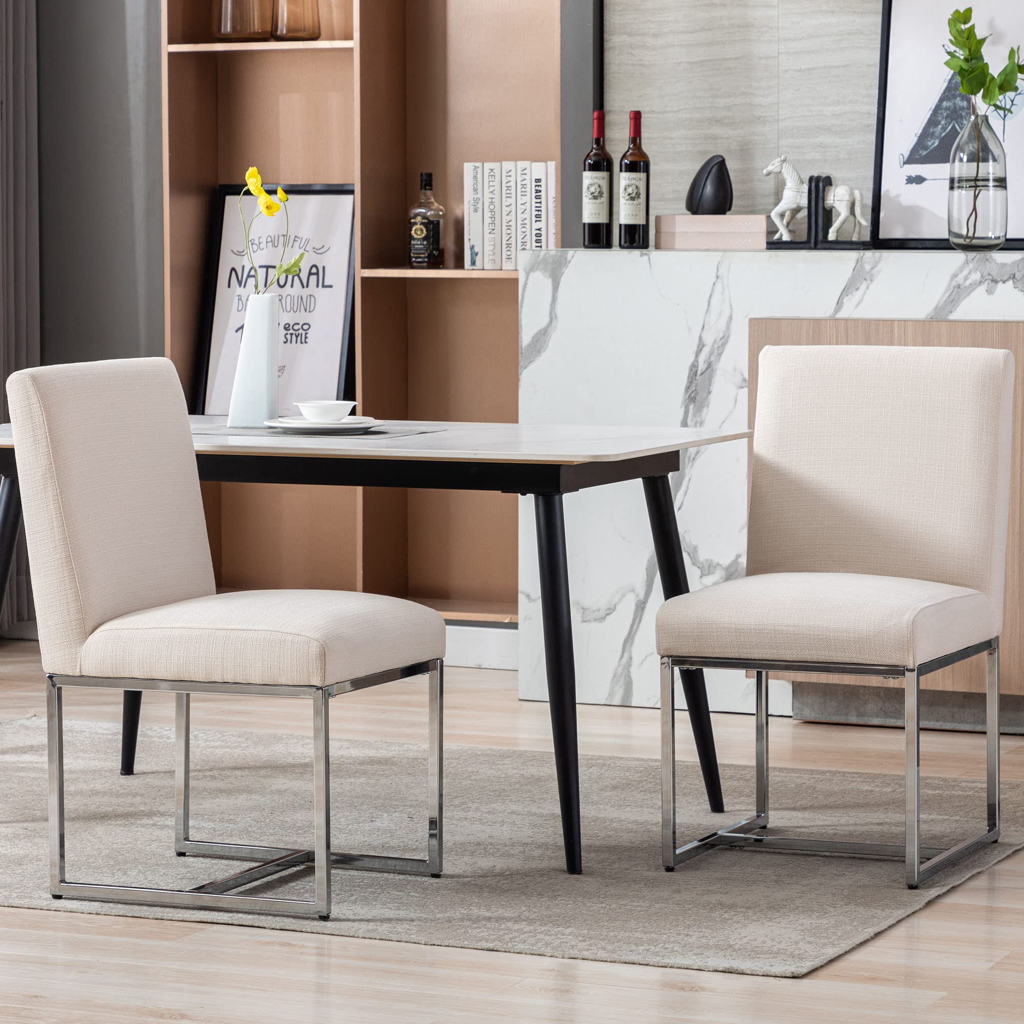 Modern Upholstered Dining Chairs Set of 2 - 1488DC - Image 42
