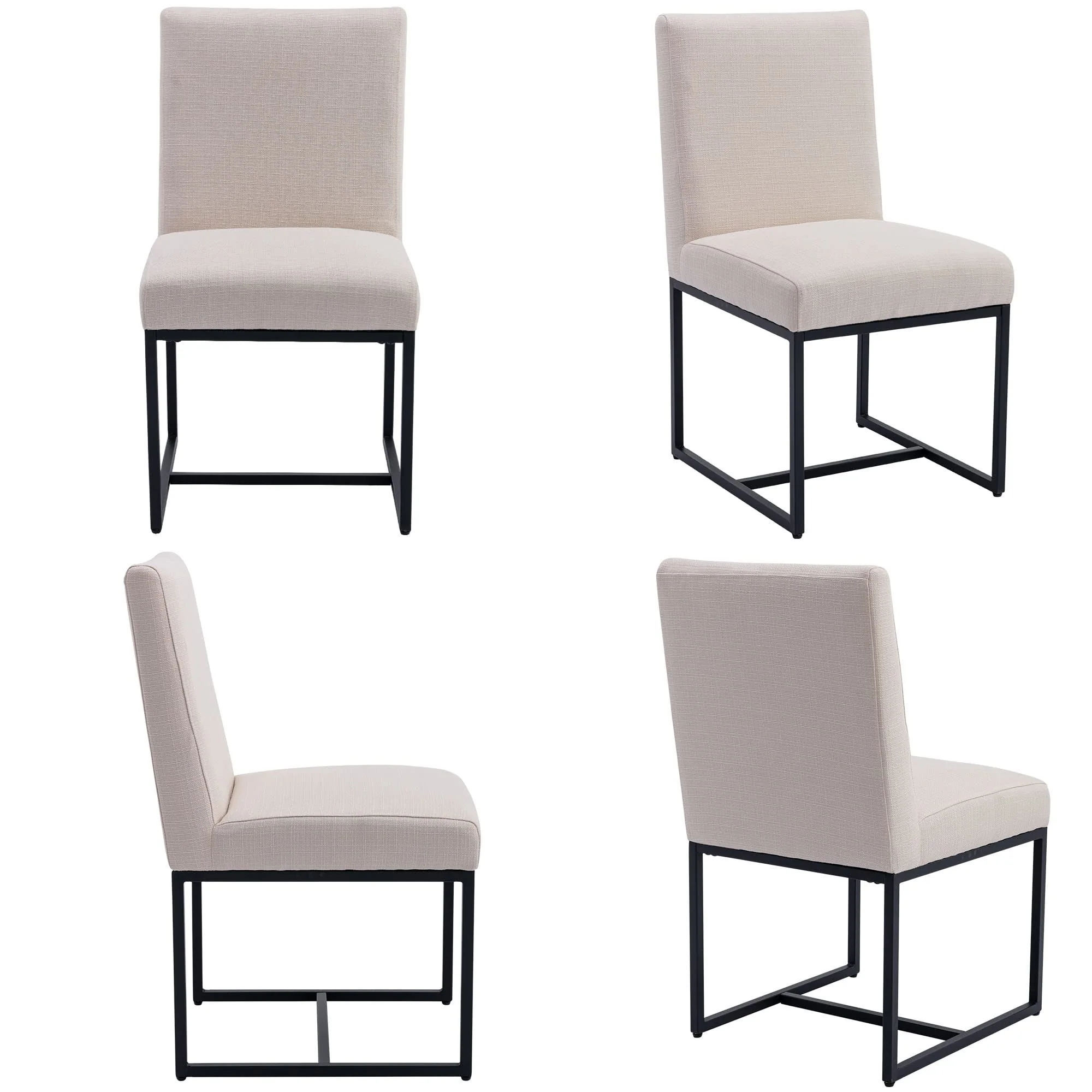 Modern Upholstered Dining Chairs Set of 2 - 1488DC - Image 6