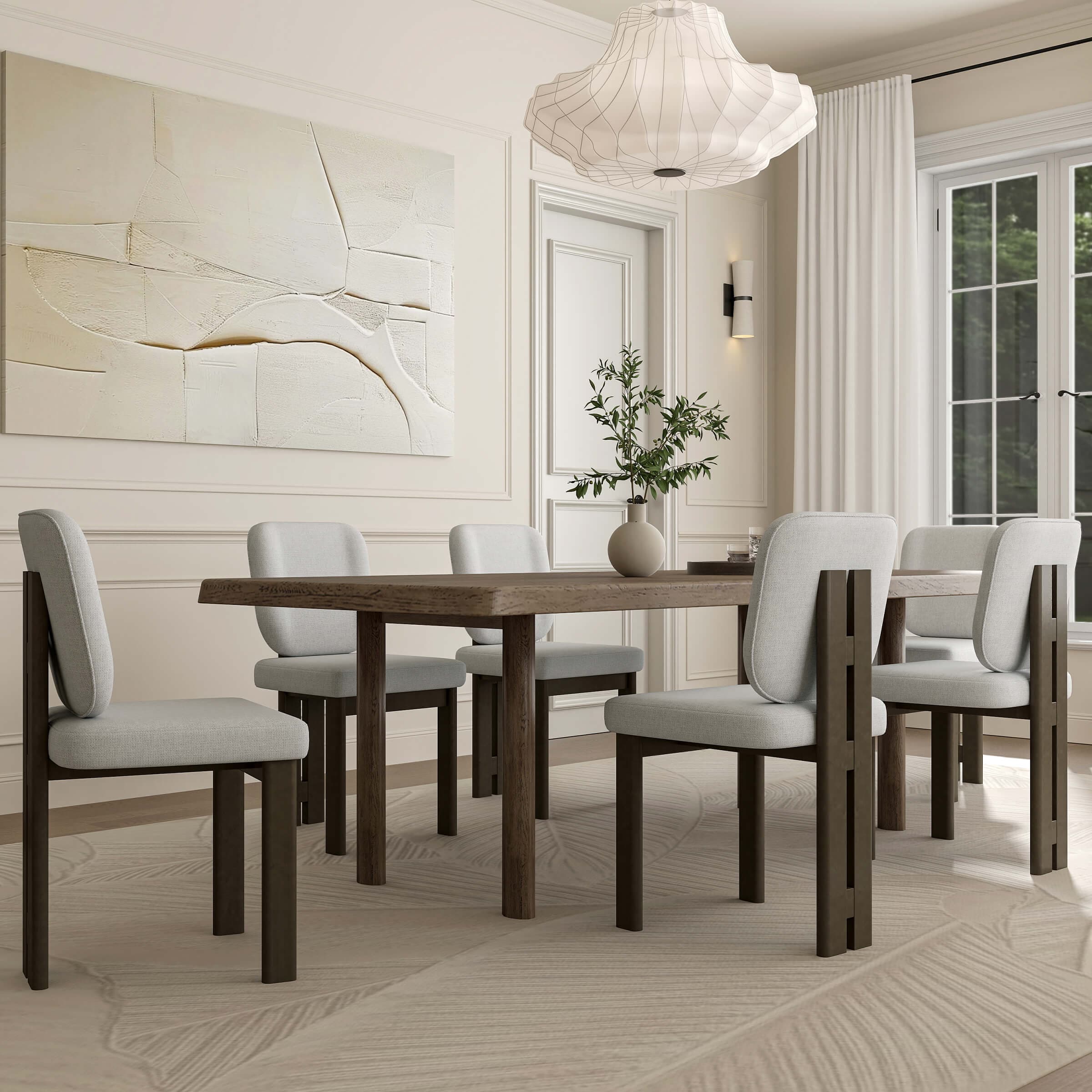 Modern Upholstered Dining Chairs Set of 2 – X5517DC - Image 15