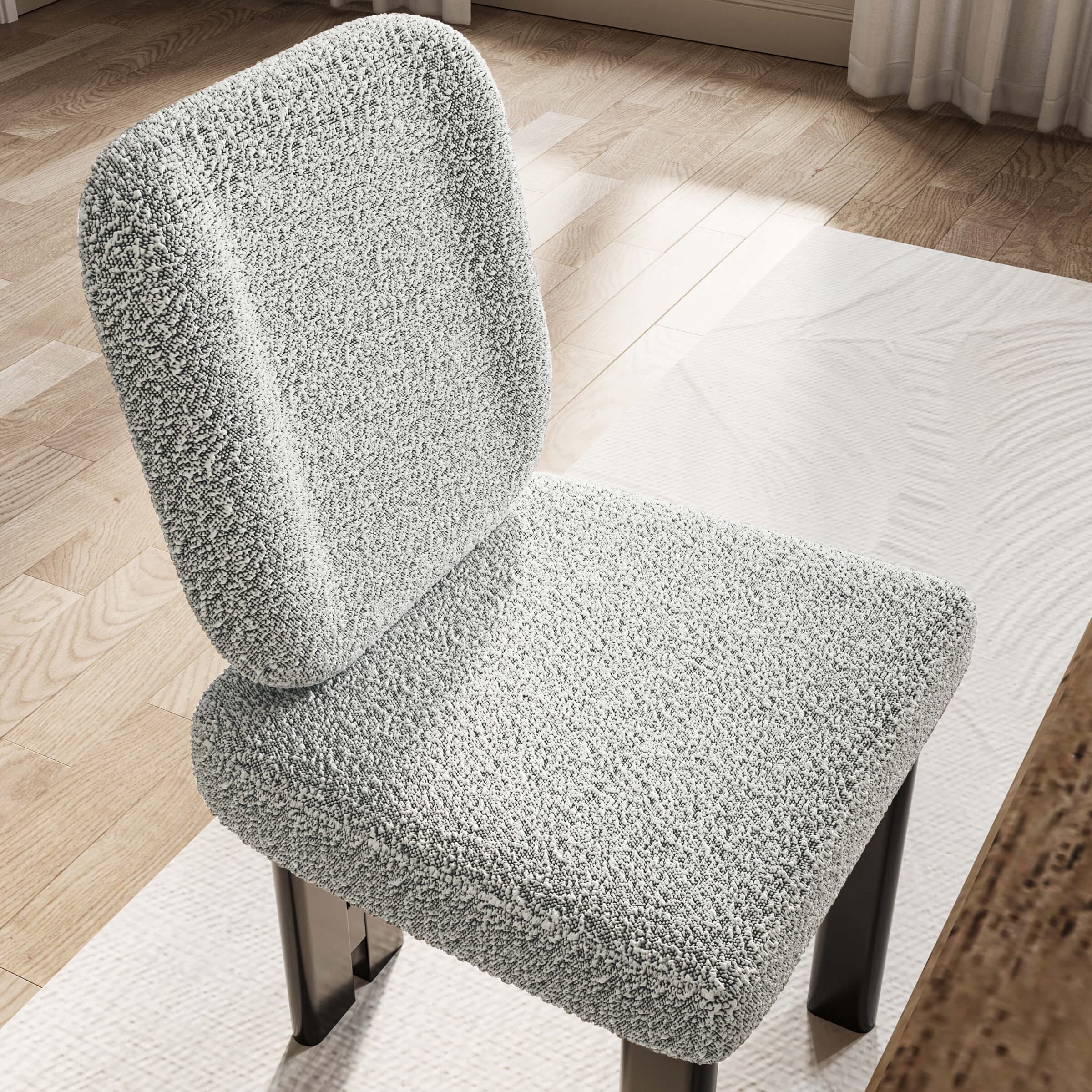 Modern Upholstered Dining Chairs Set of 2 – X5517DC - Image 4