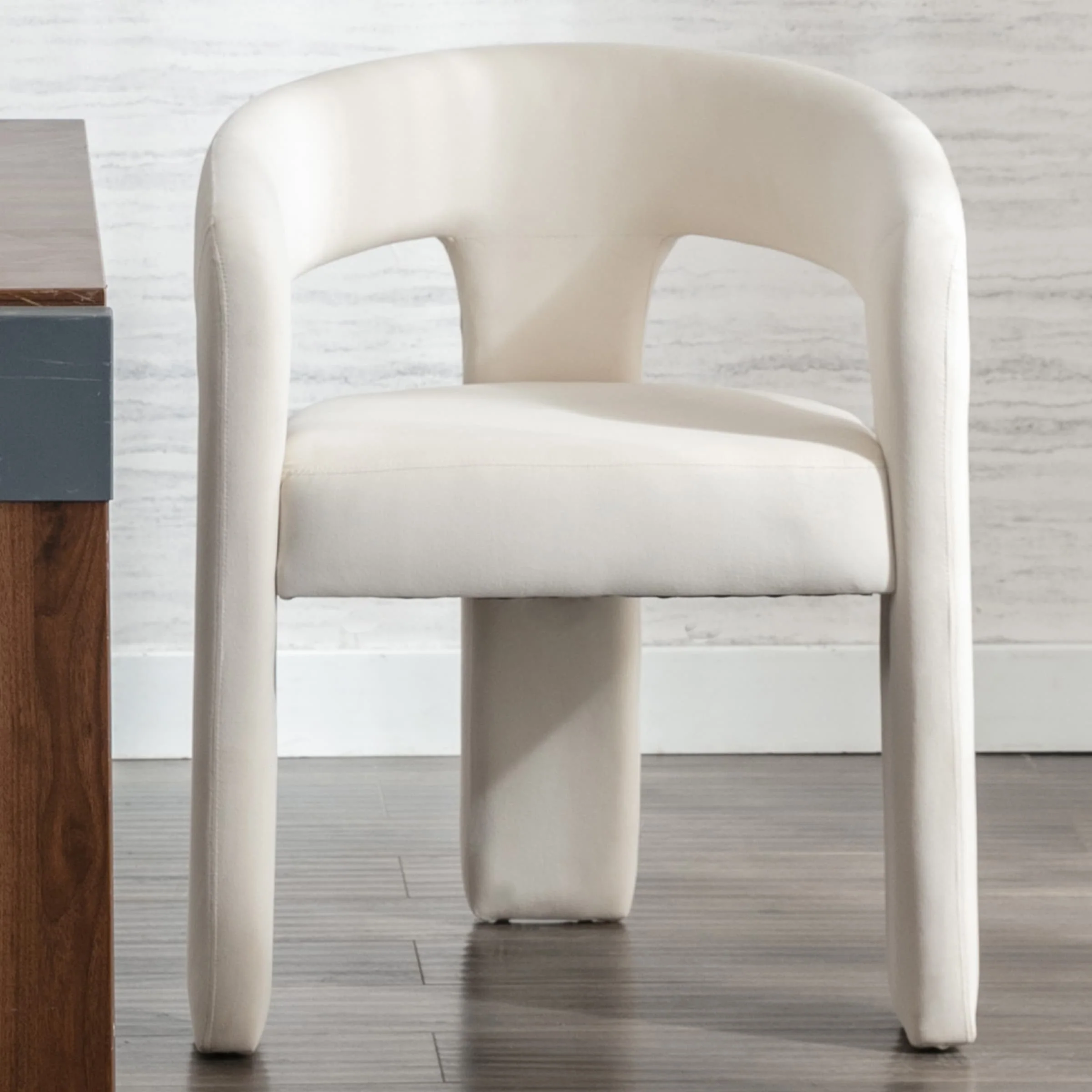 Open Back Barrel Dining Chair 1 PCS - 5101DC - Image 2
