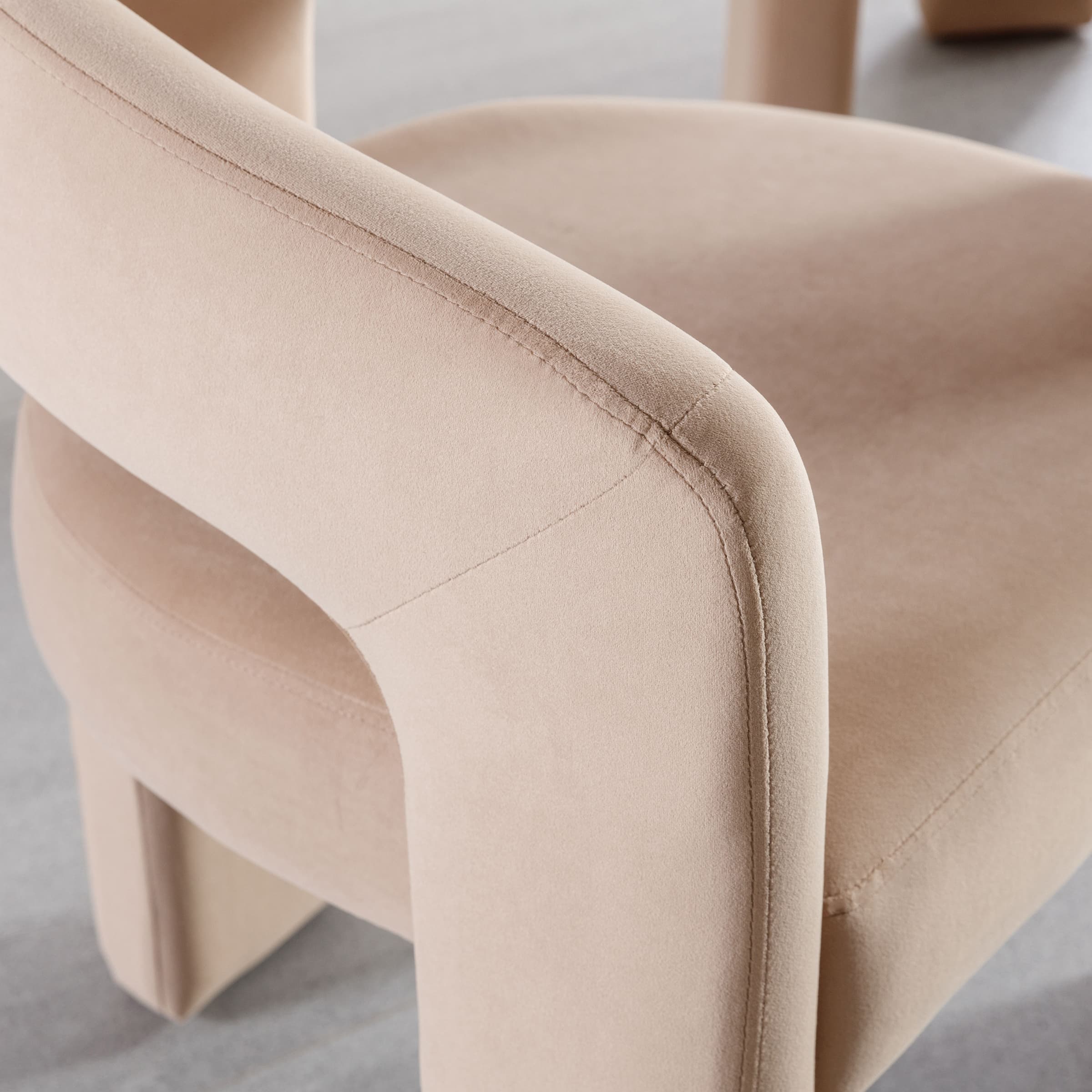 Open Back Barrel Dining Chair 1 PCS - 5101DC - Image 20
