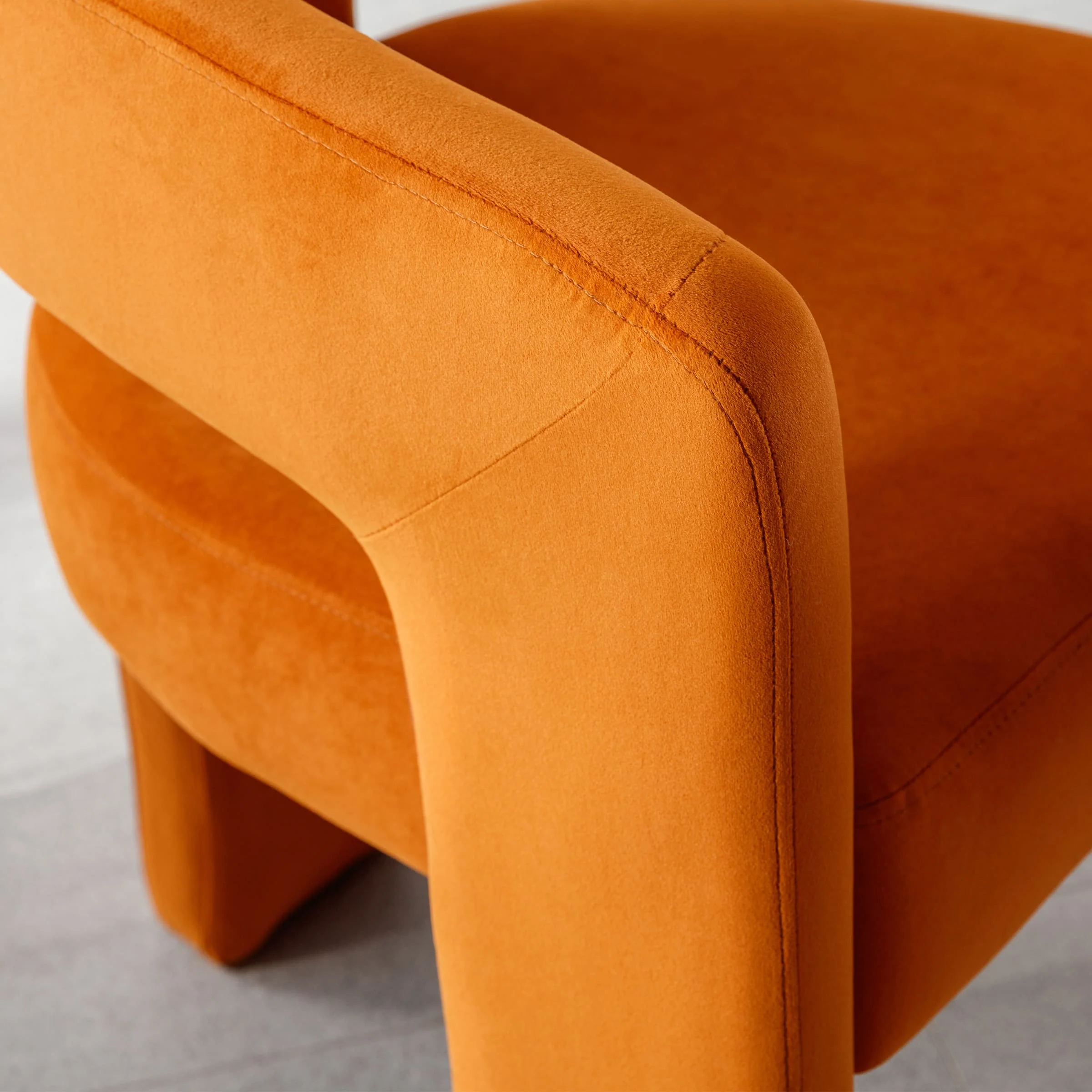 Open Back Barrel Dining Chair 1 PCS - 5101DC - Image 28