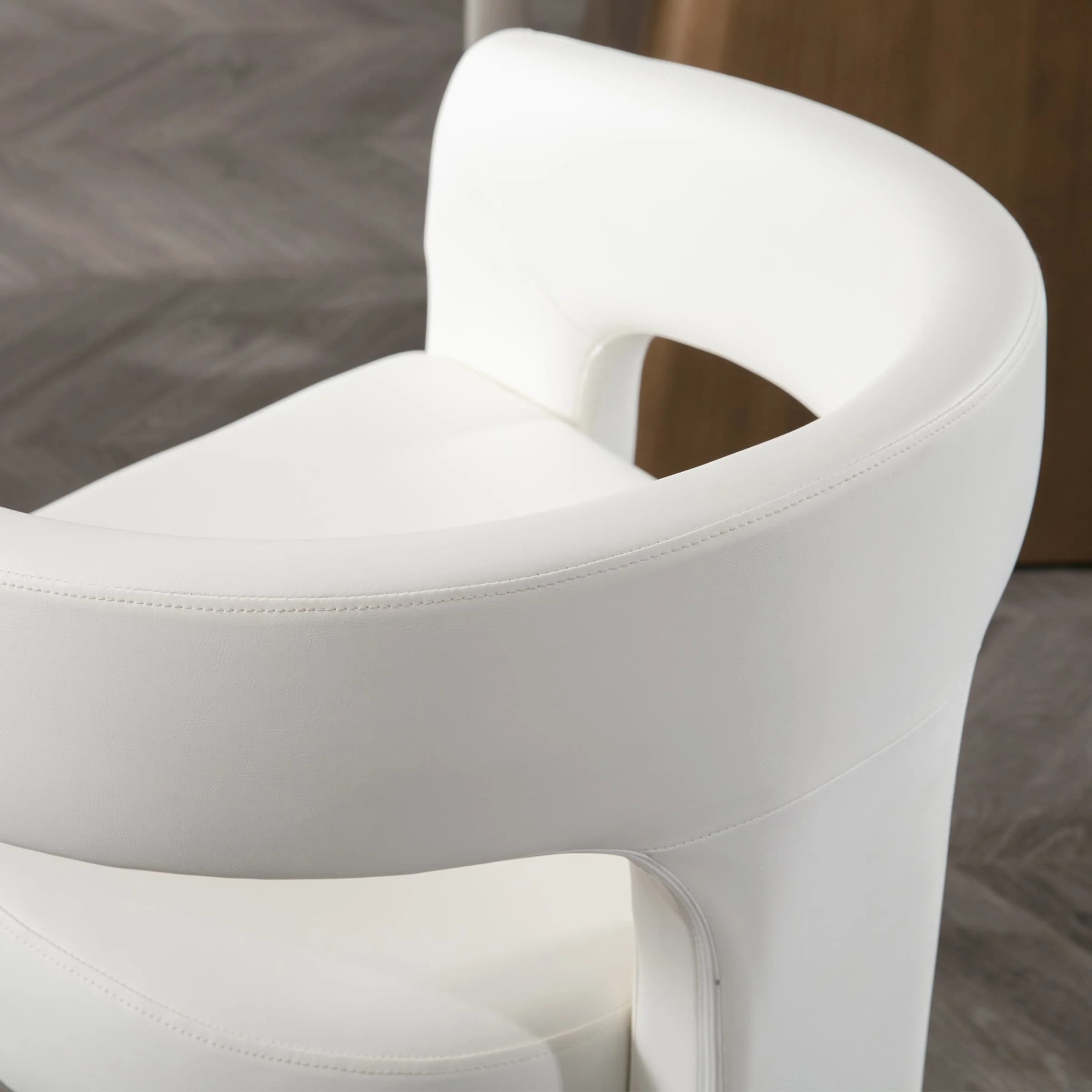 Open Back Barrel Dining Chair 1 PCS - 5101DC - Image 35