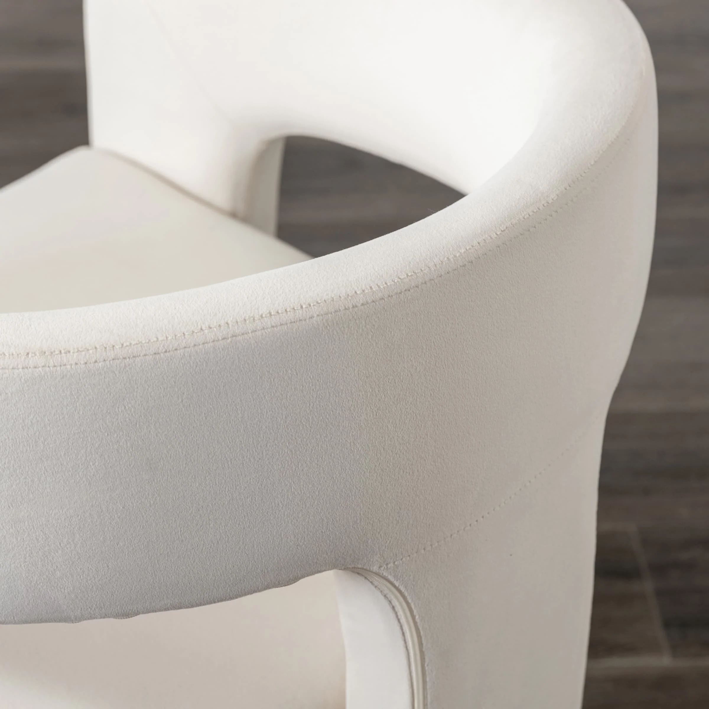 Open Back Barrel Dining Chair 1 PCS - 5101DC - Image 7