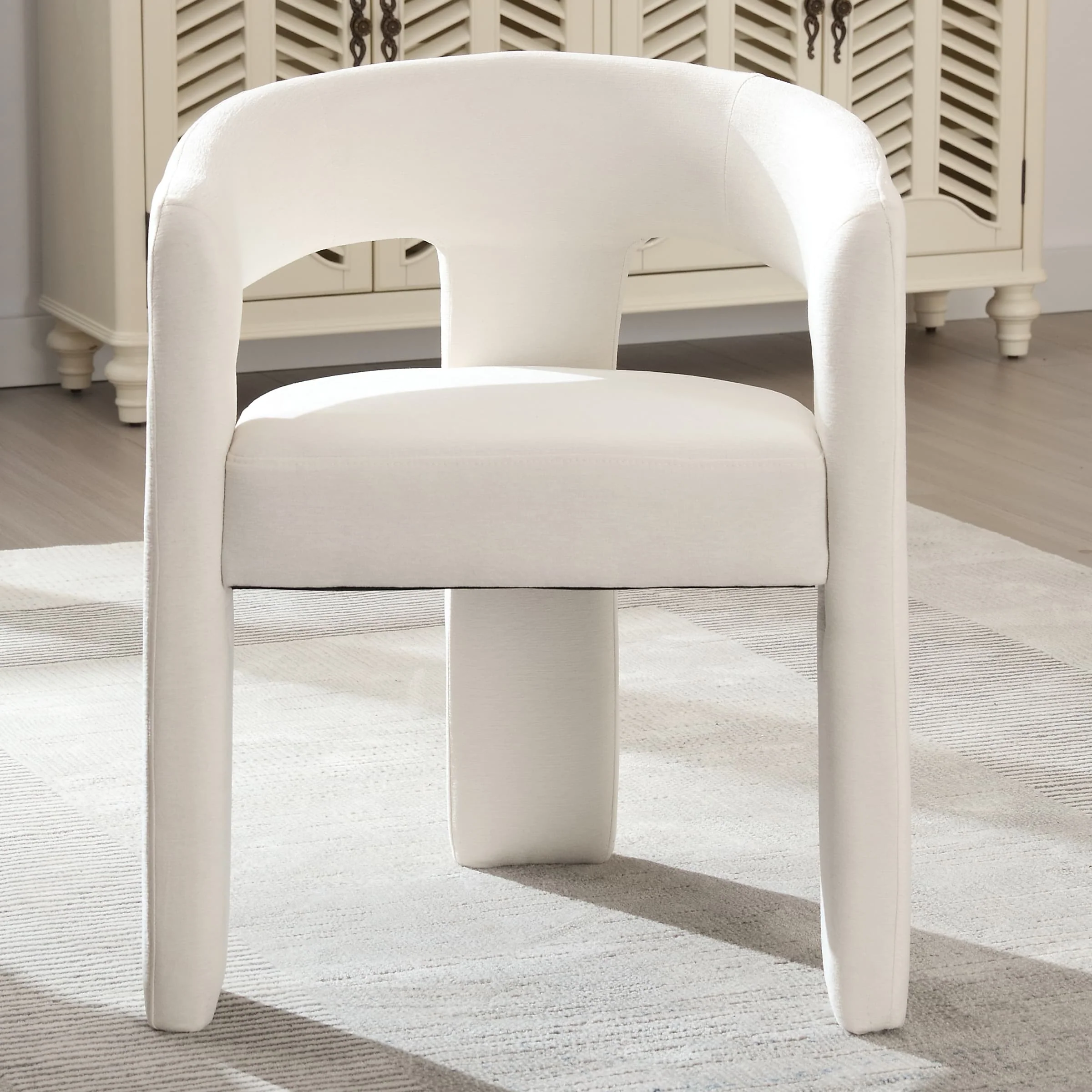 Open Back Barrel Dining Chair 1 PCS - 5101DC - Image 70