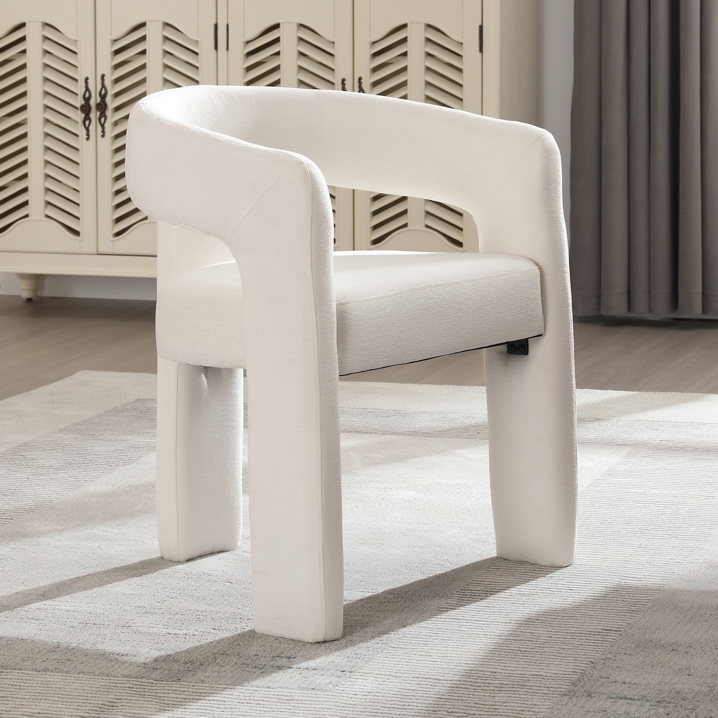 Open Back Barrel Dining Chair 1 PCS - 5101DC - Image 71