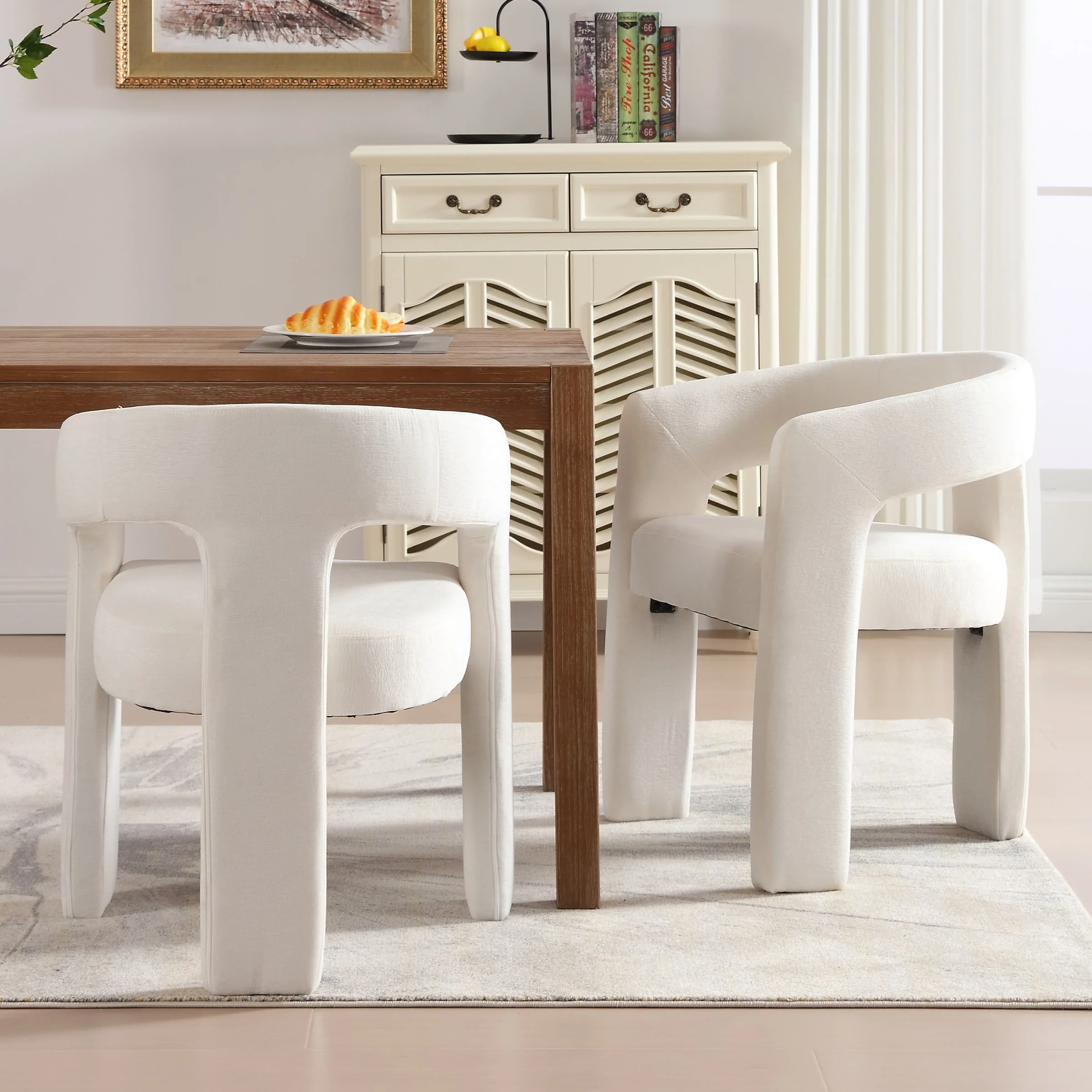 Open Back Barrel Dining Chair 1 PCS - 5101DC - Image 72