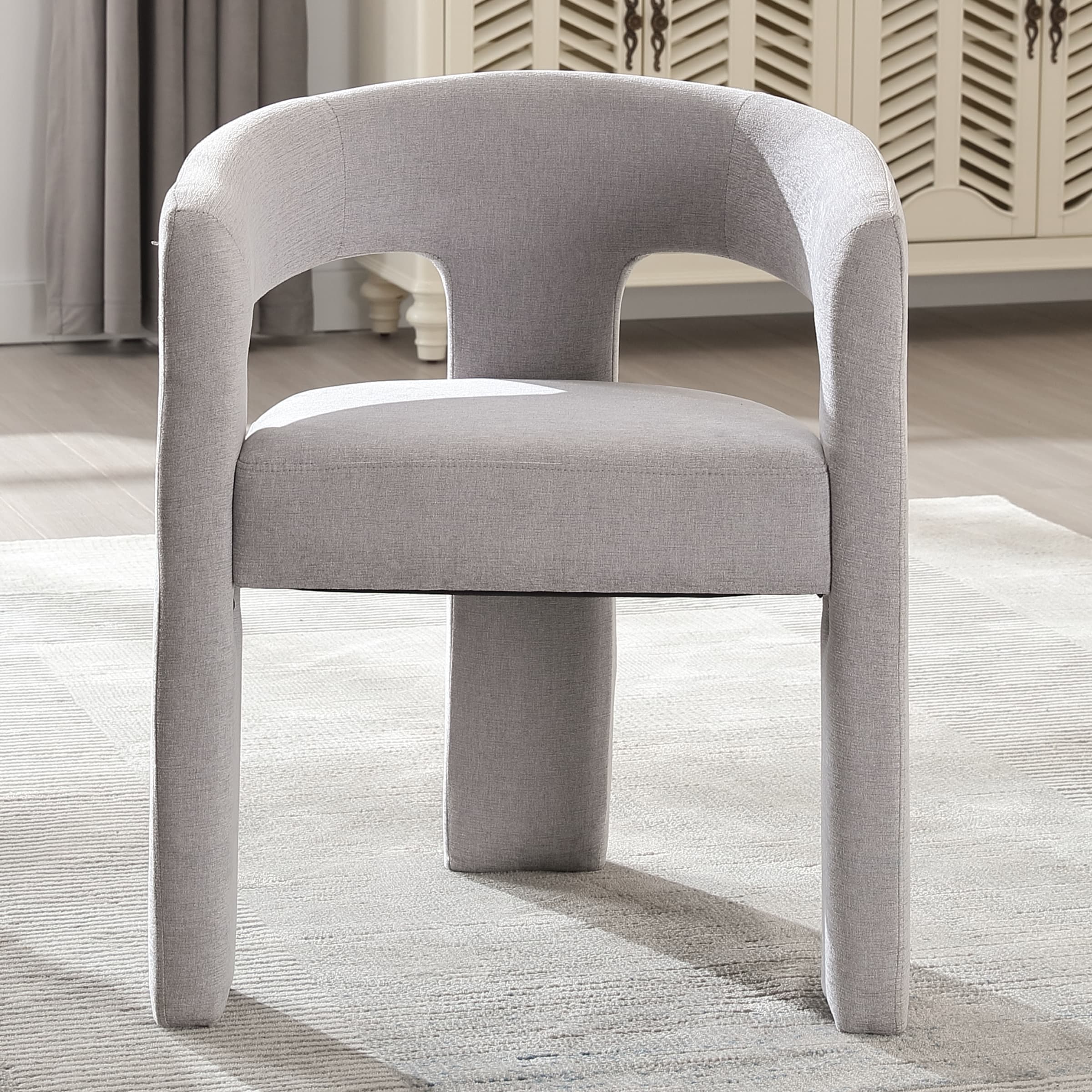 Open Back Barrel Dining Chair 1 PCS - 5101DC - Image 77