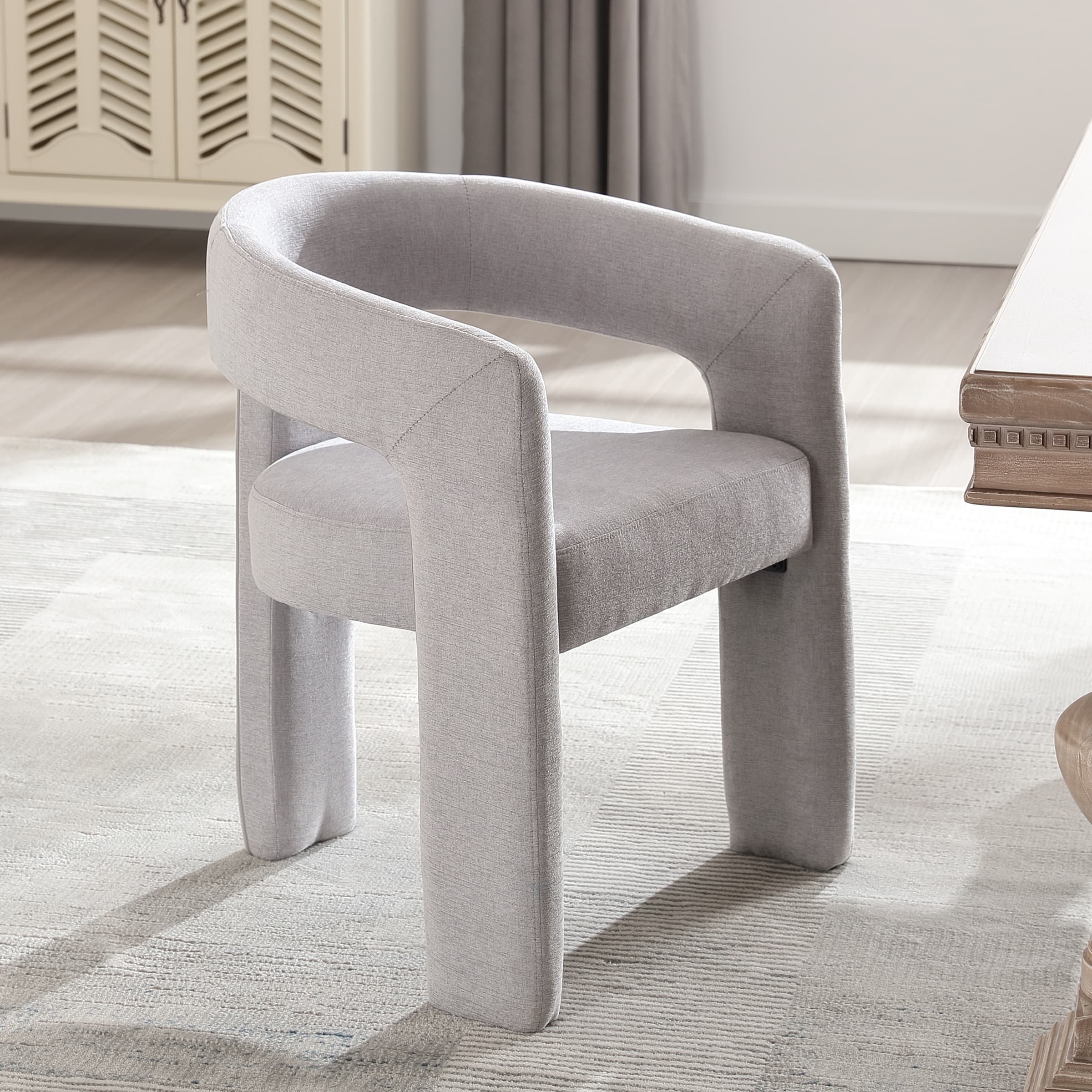 Open Back Barrel Dining Chair 1 PCS - 5101DC - Image 78