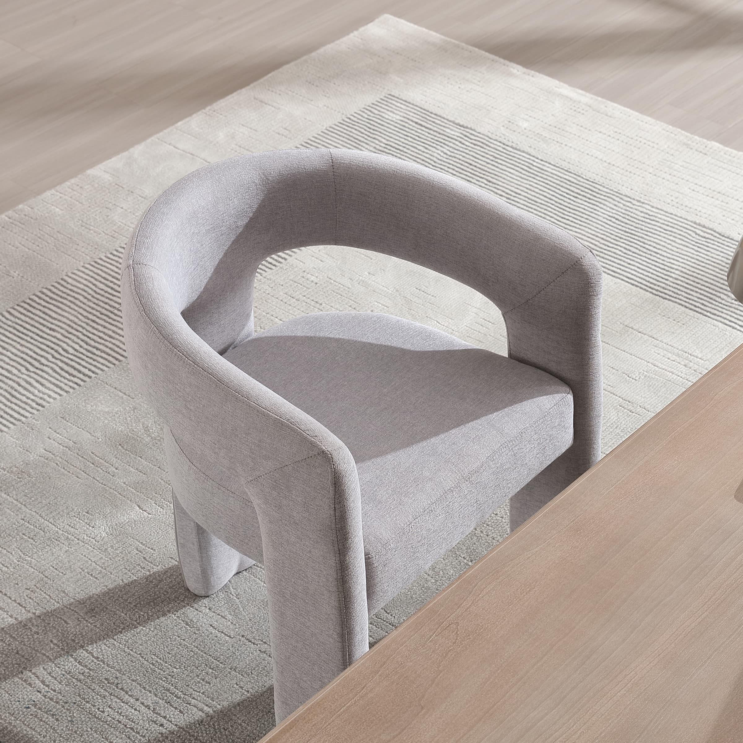 Open Back Barrel Dining Chair 1 PCS - 5101DC - Image 80