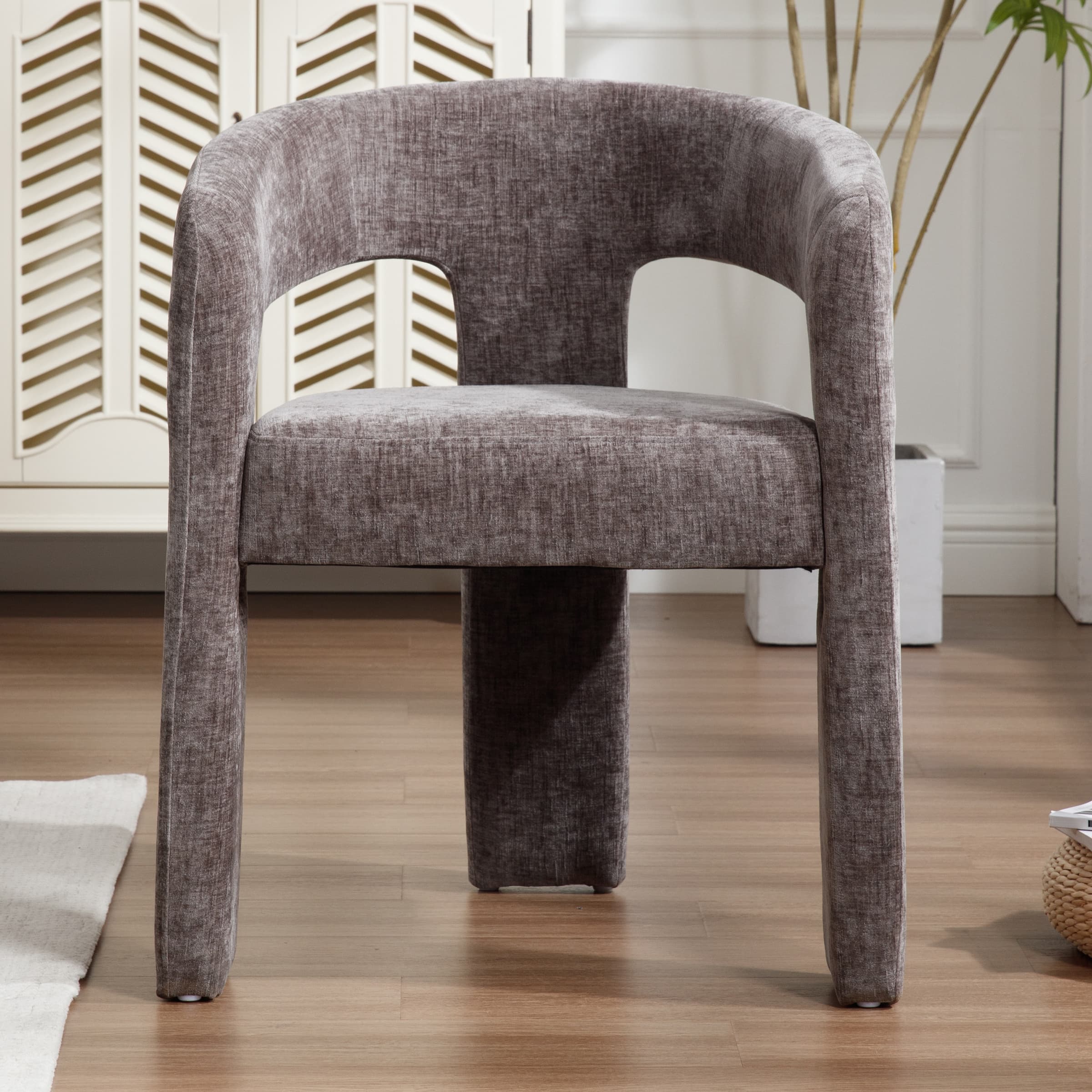 Open Back Barrel Dining Chair 1 PCS - 5101DC - Image 84