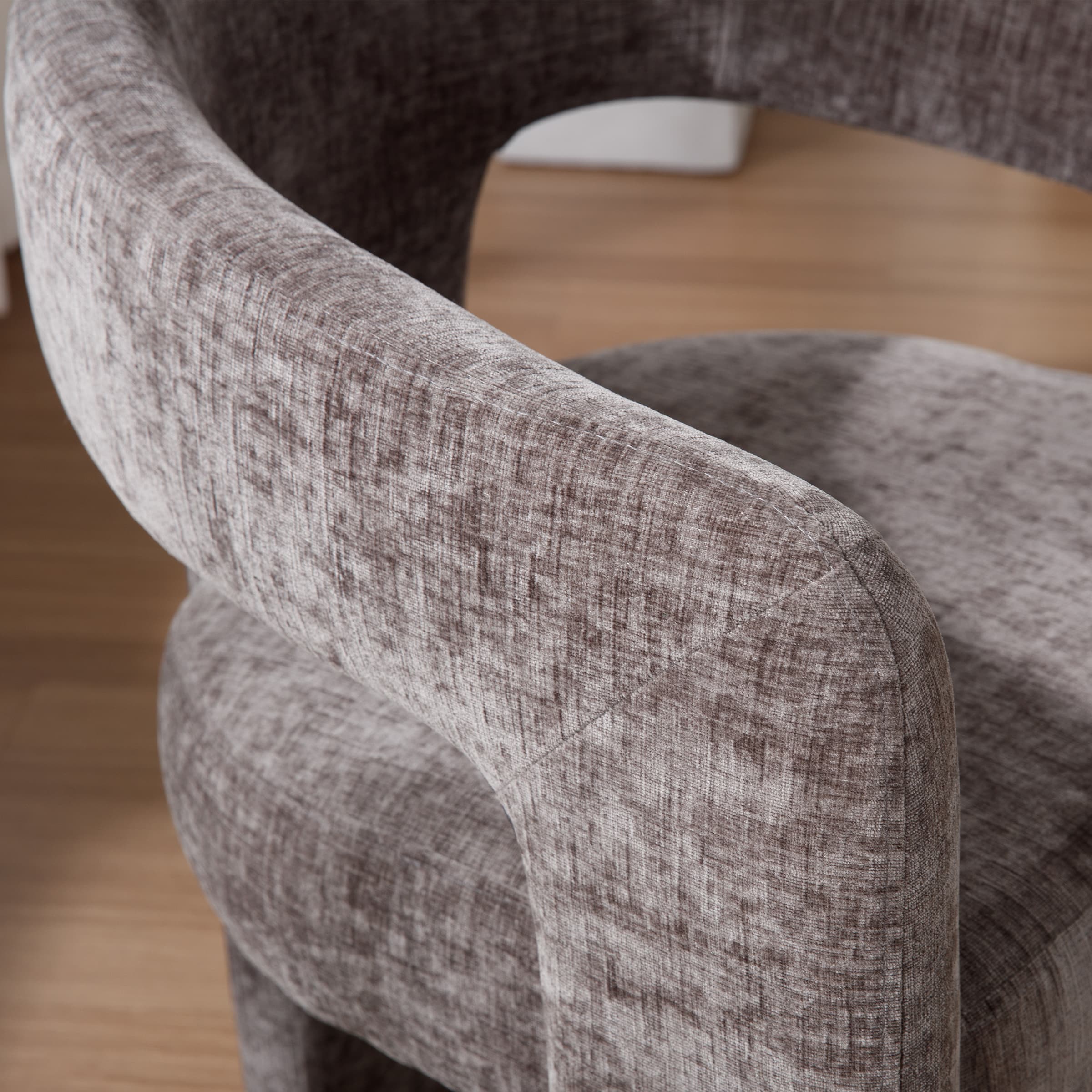 Open Back Barrel Dining Chair 1 PCS - 5101DC - Image 86