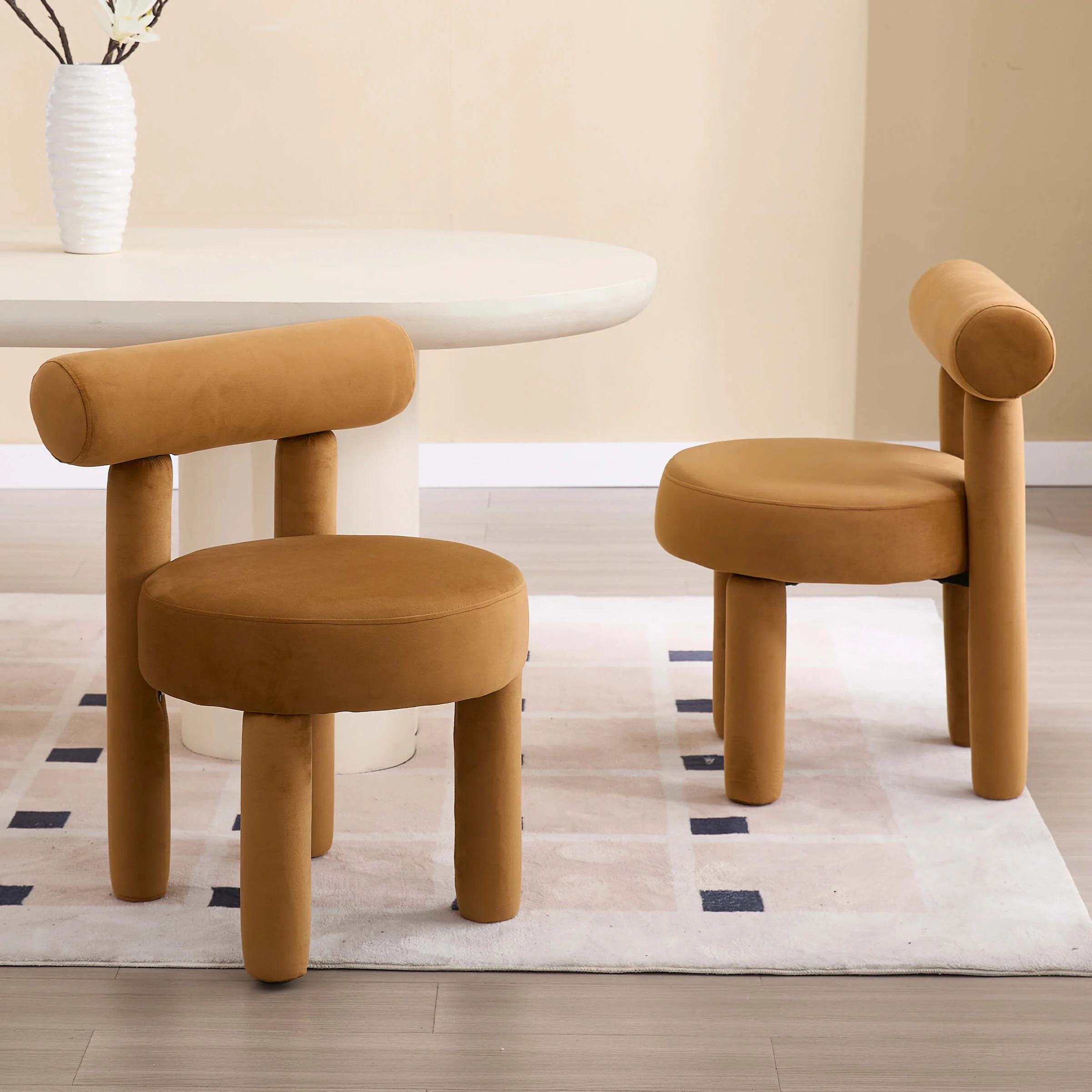 Open Back Dining Chairs Set of 2  - 3163DC - Image 11