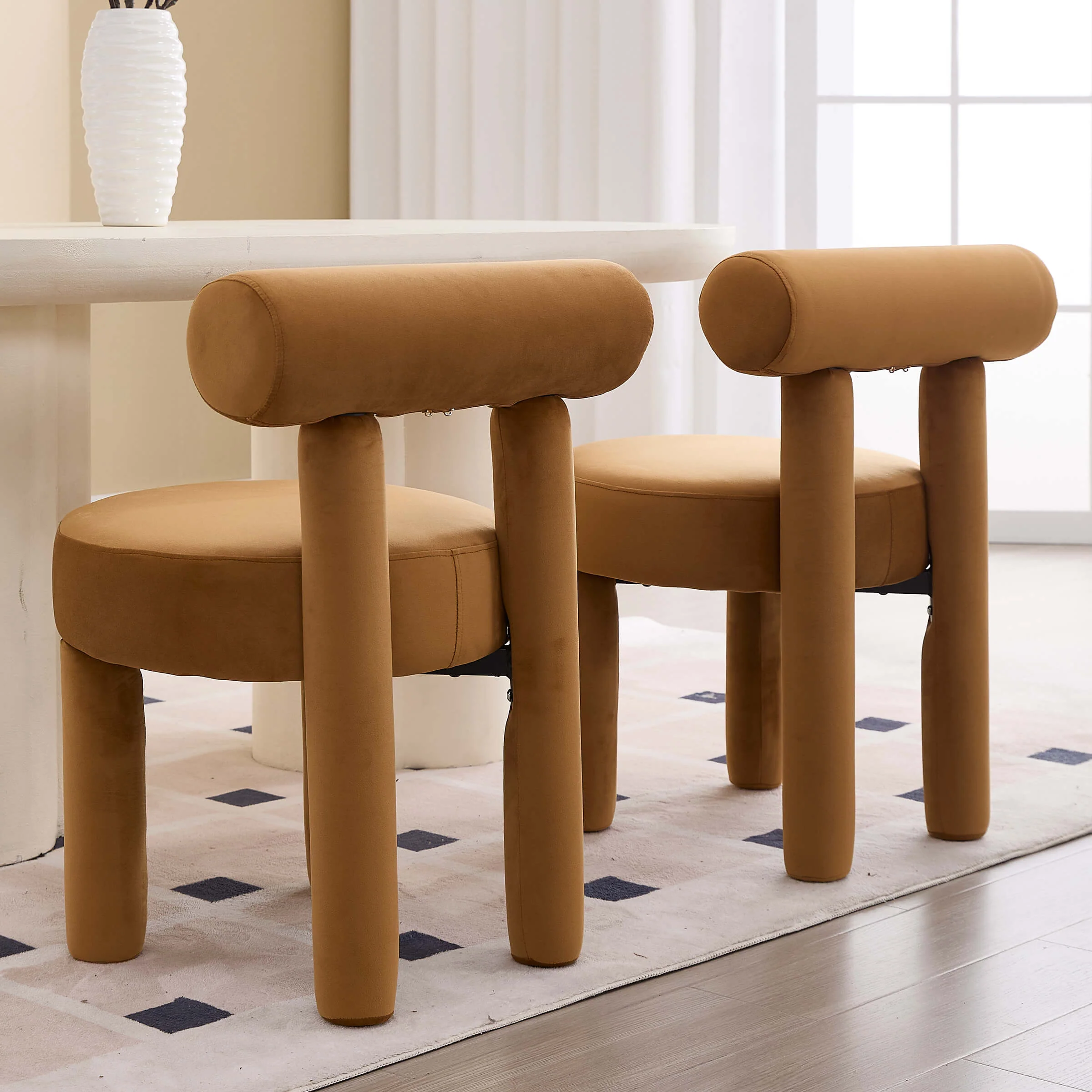 Open Back Dining Chairs Set of 2  - 3163DC - Image 12