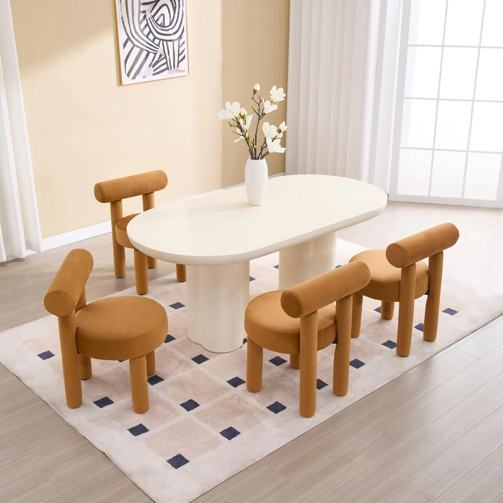 Open Back Dining Chairs Set of 2  - 3163DC - Image 13