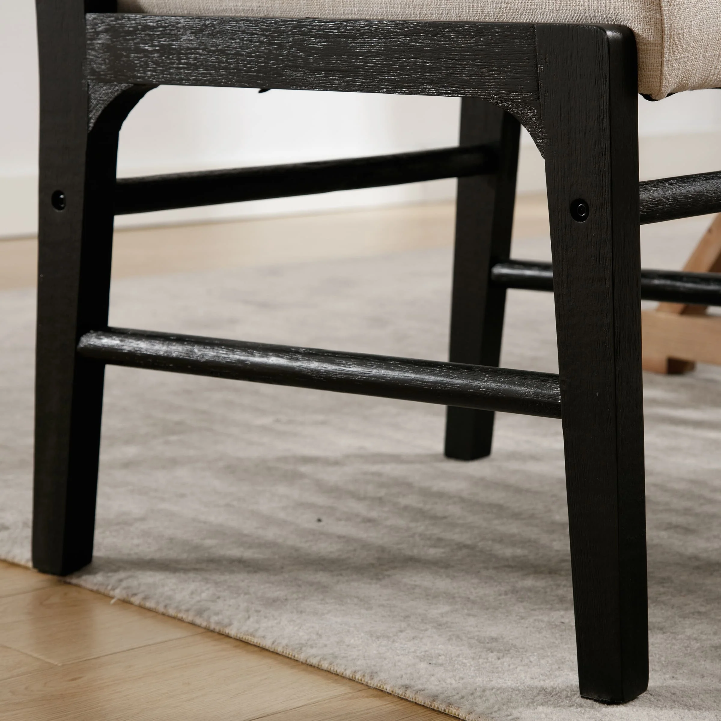 Rectangular Cushion Back Dining Chairs Set of 2 - 1984DC - Image 9