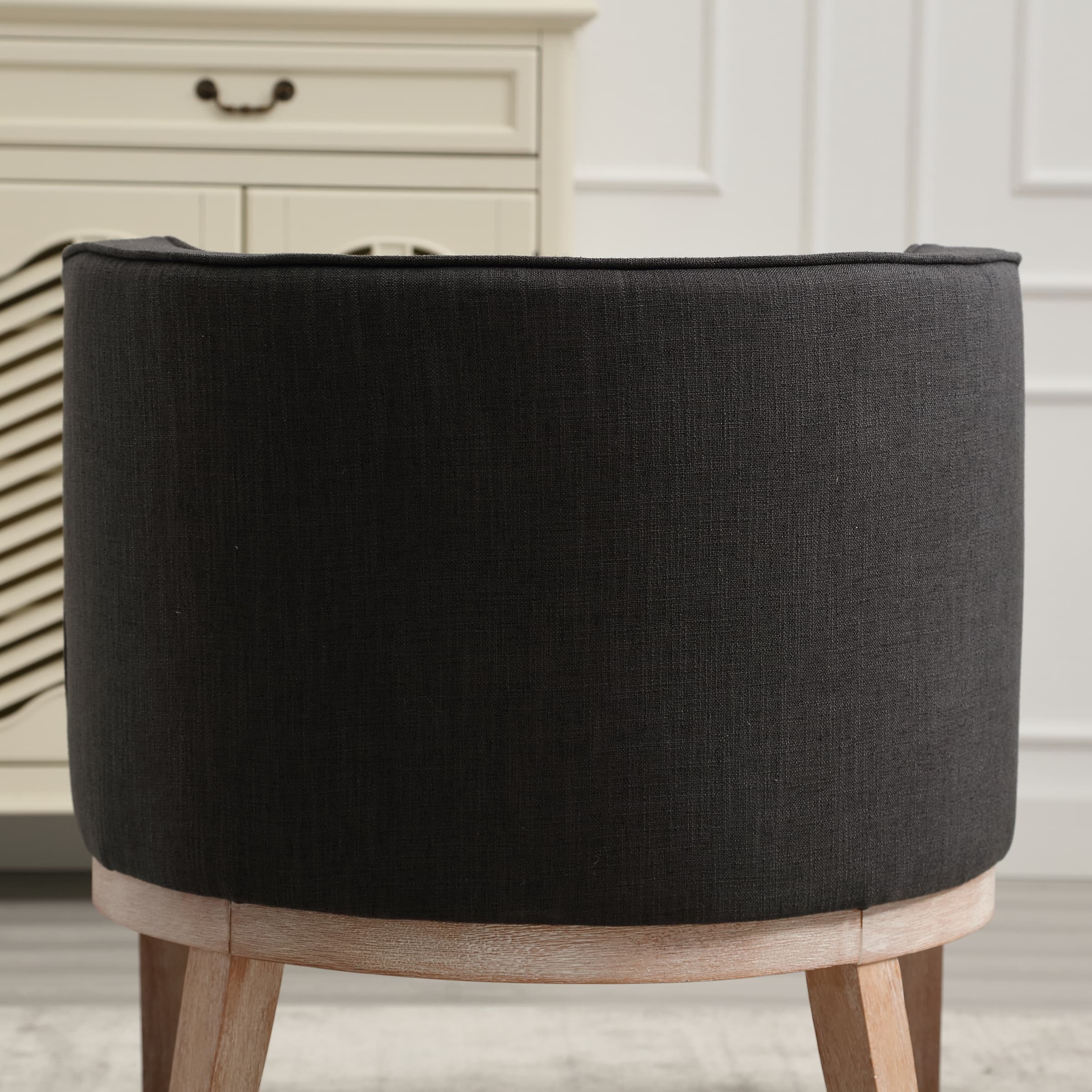 Stone Wash Wood Legs Accent Chair 1 PCS - 6371AC - Image 13