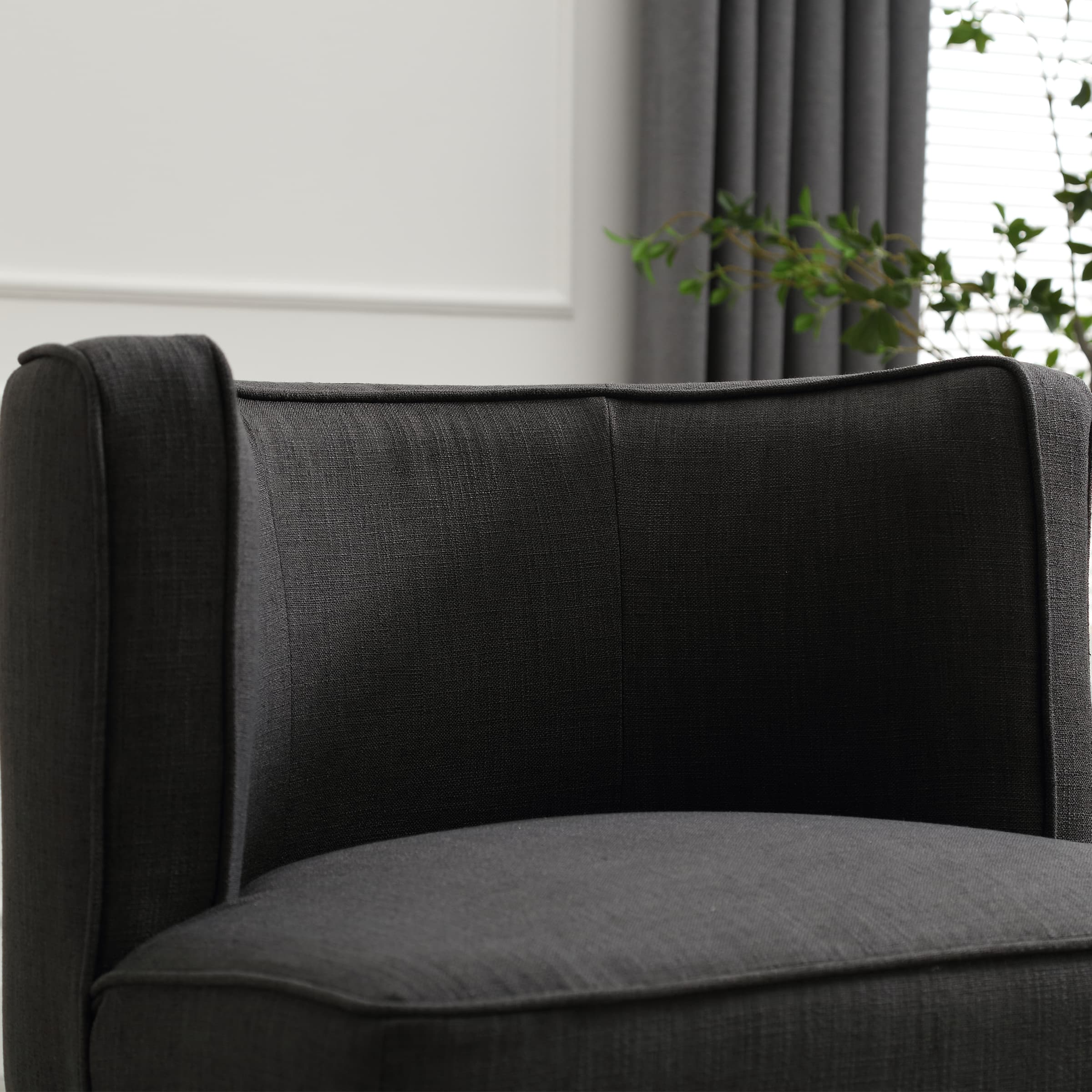 Stone Wash Wood Legs Accent Chair 1 PCS - 6371AC - Image 15