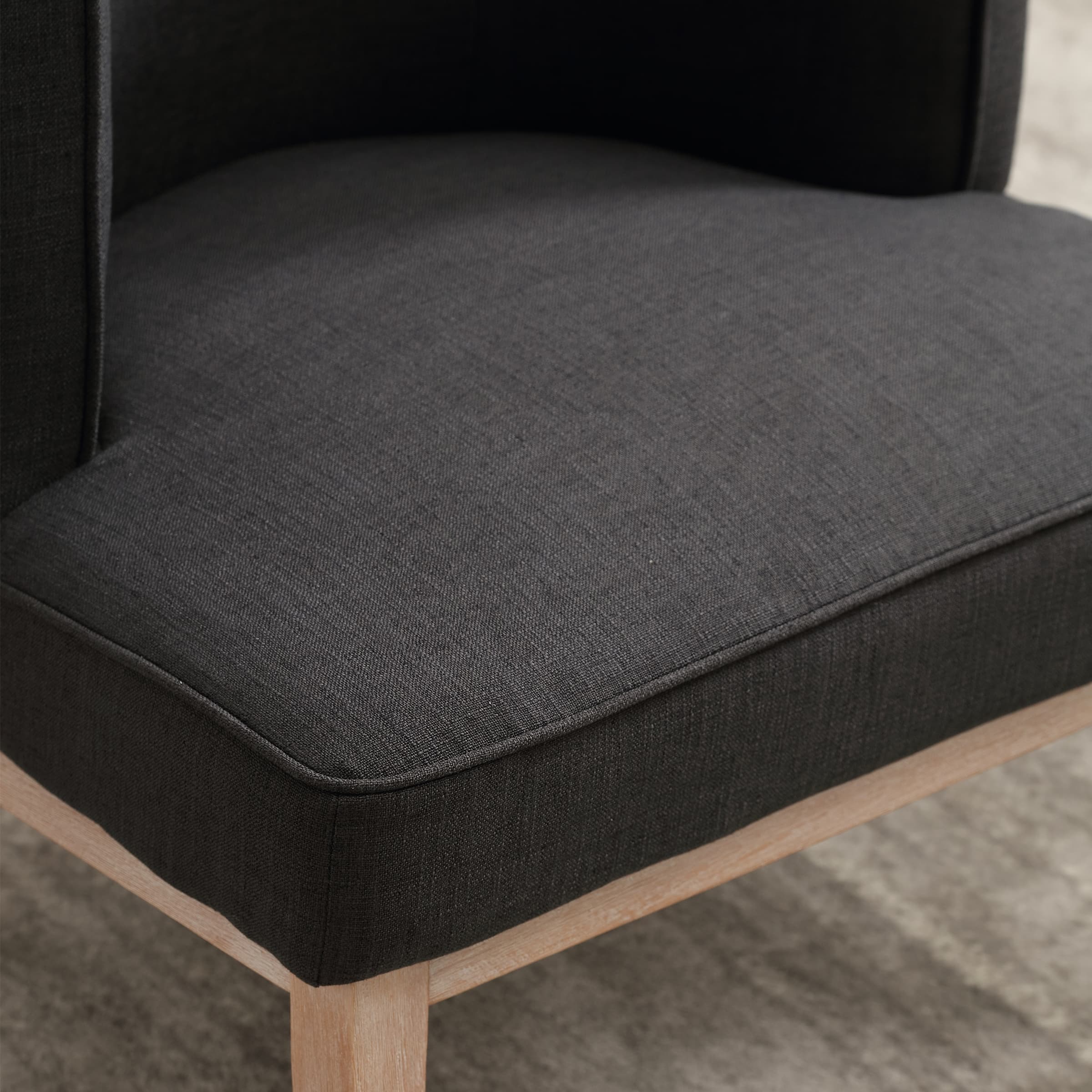 Stone Wash Wood Legs Accent Chair 1 PCS - 6371AC - Image 16