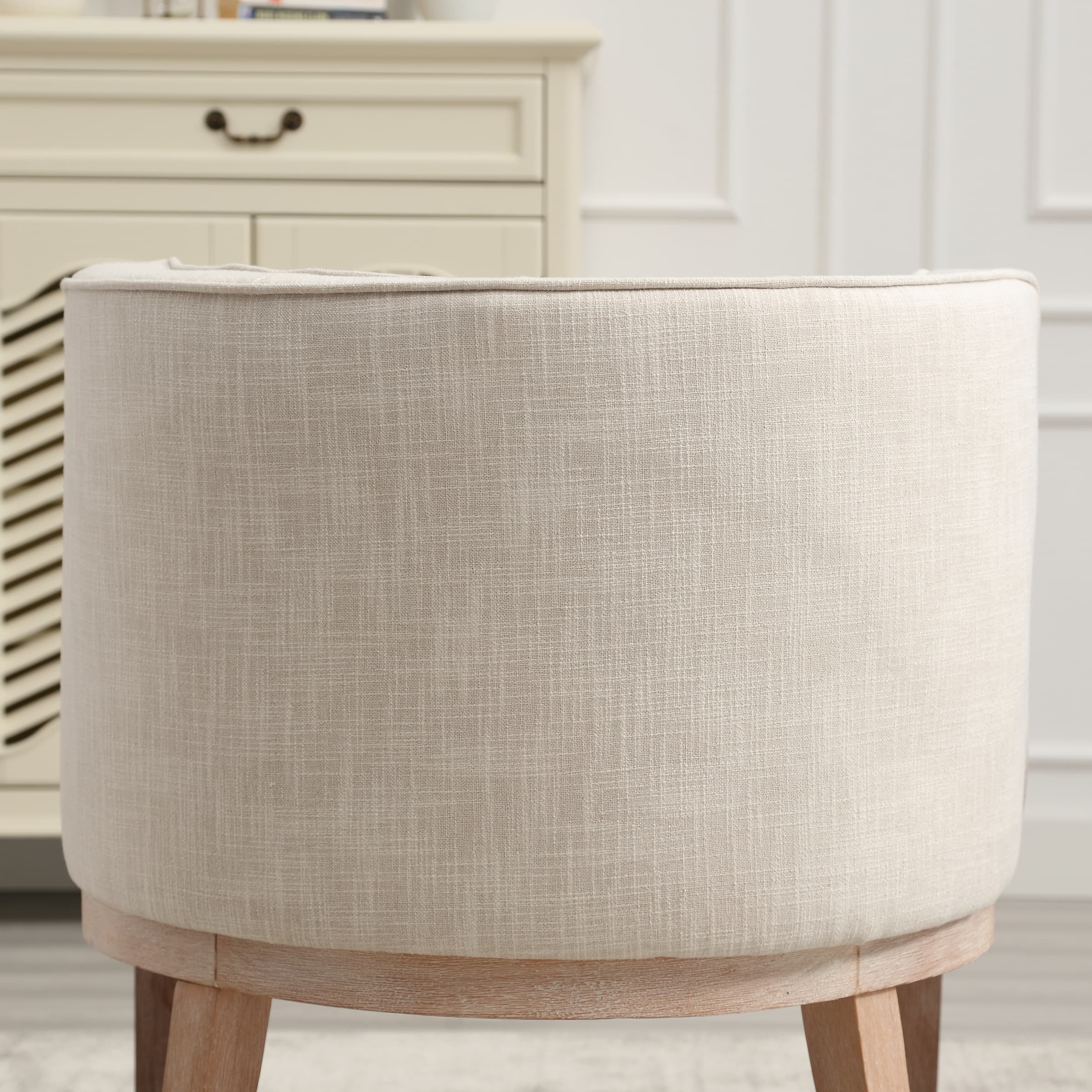 Stone Wash Wood Legs Accent Chair 1 PCS - 6371AC - Image 5