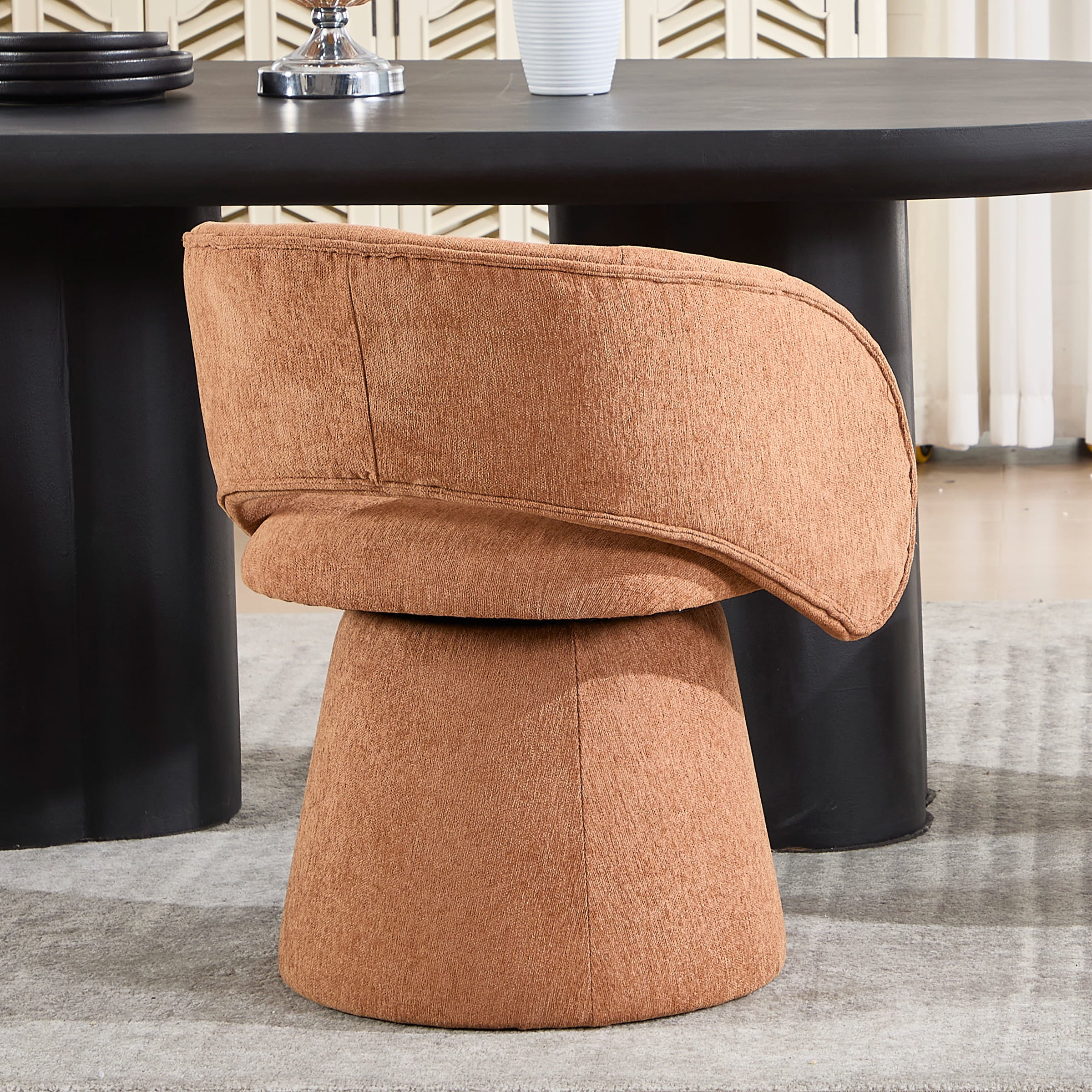 Swivel Hollow Back Barrel Dining Chairs 1 PCS - 10074DC - Image 10