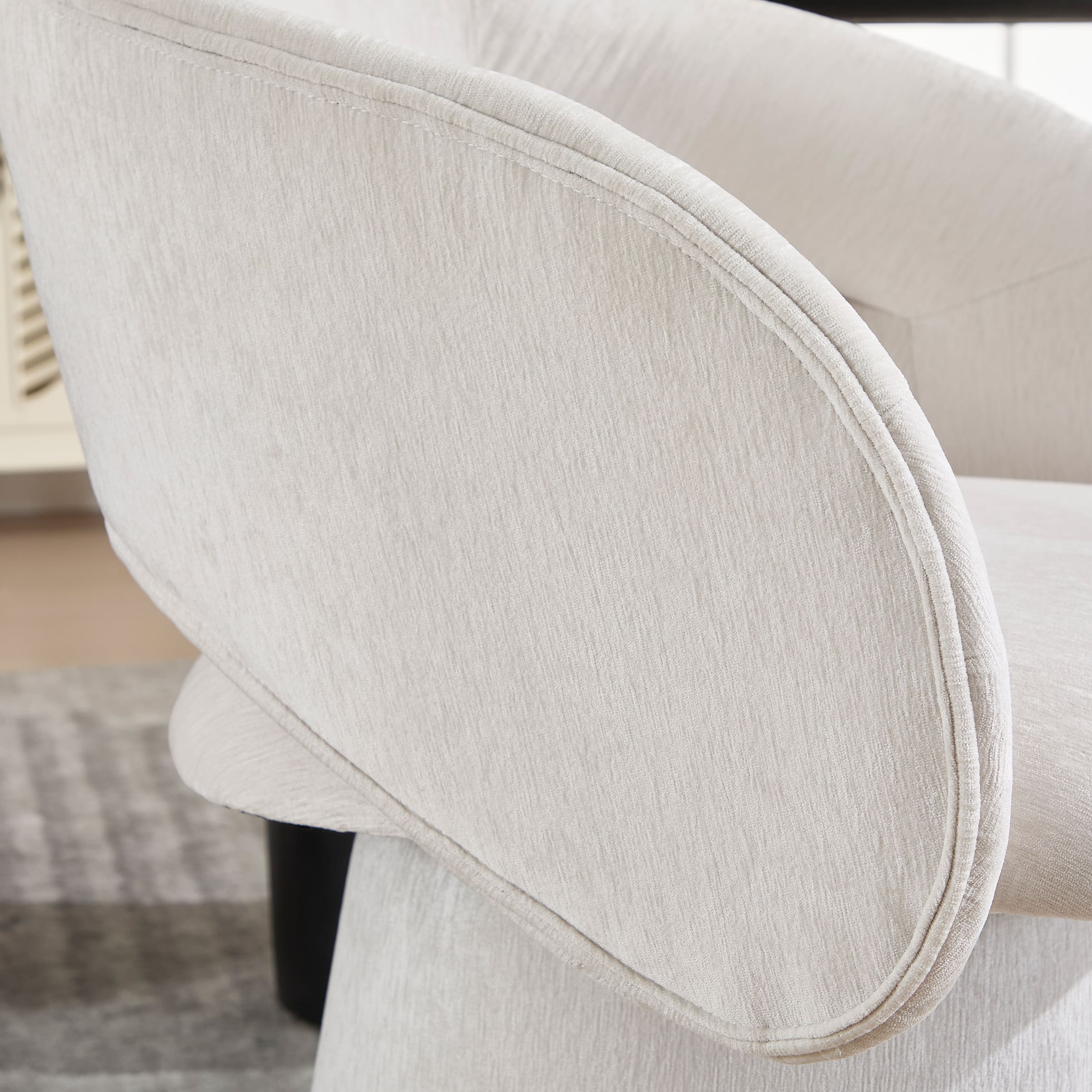 Swivel Hollow Back Barrel Dining Chairs 1 PCS - 10074DC - Image 6