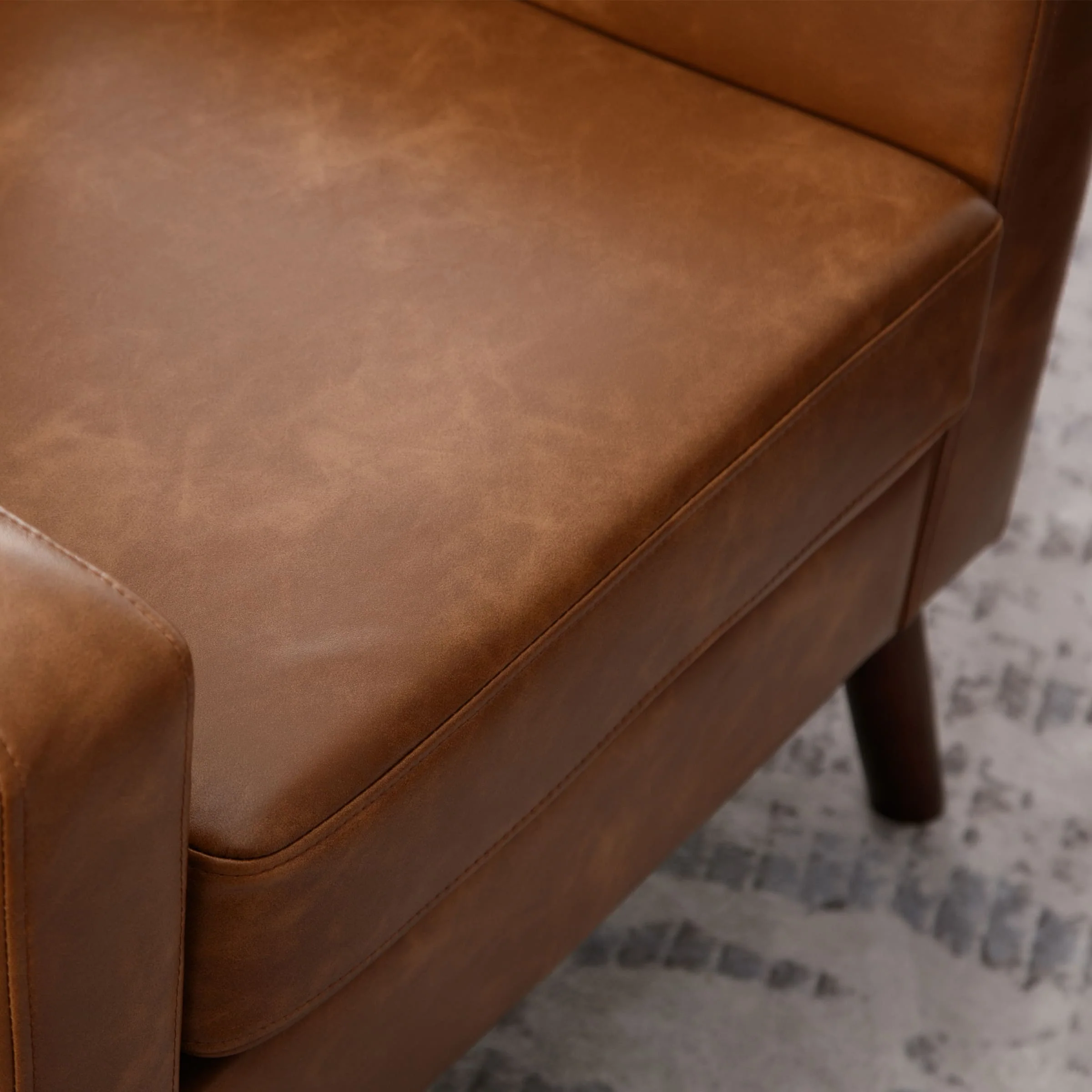 Mid Century Modern Tufted Accent Chair 1 PCS - XX16AC - Image 5