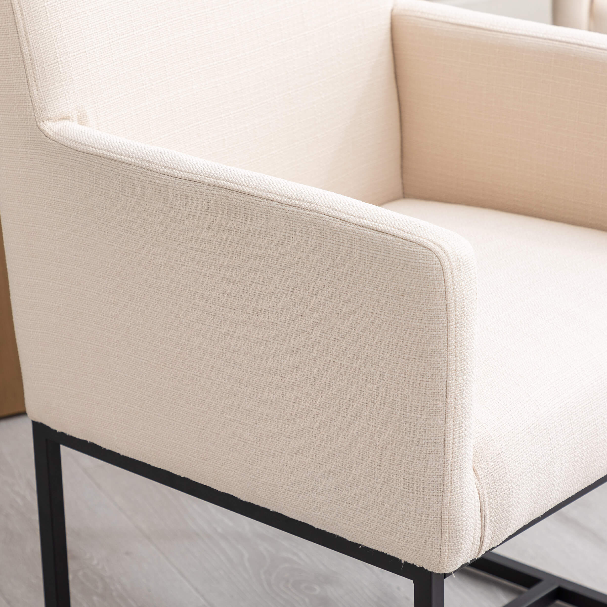 Upholstered Dining Chairs with Arms Set of 2 - 1823DC - Image 6