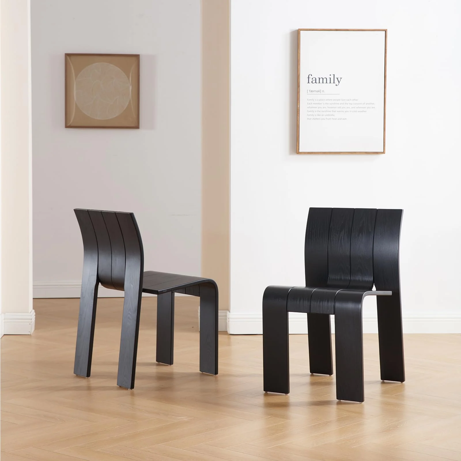 Wood Dining Chairs Set of 2 - 6683DC - Image 8